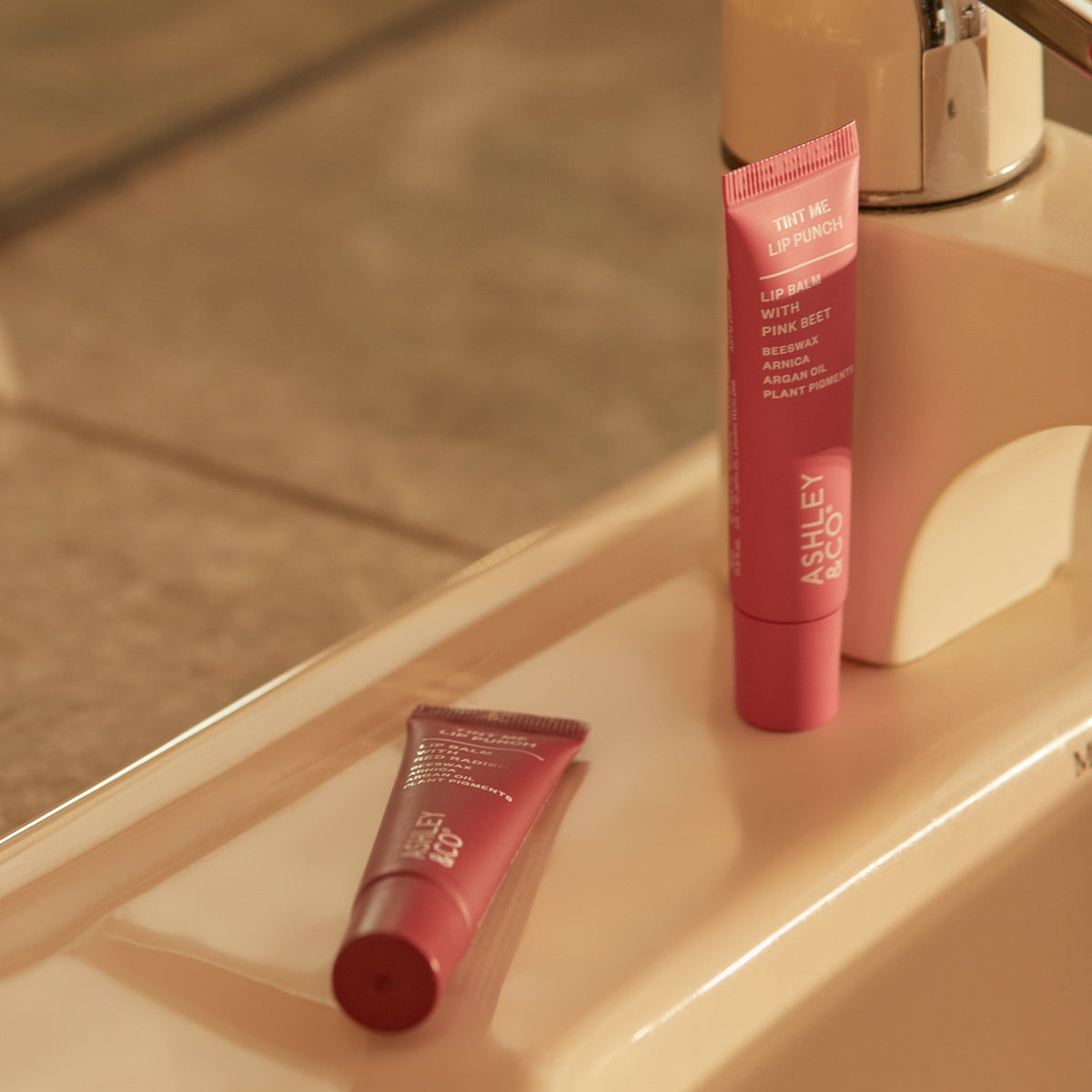 Ashley and Co Tint Me Lip Punch 15ml - Red Radish