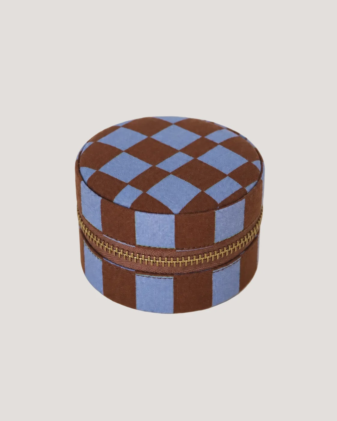 Loco Living Mini Jewellery Box - Azure Check