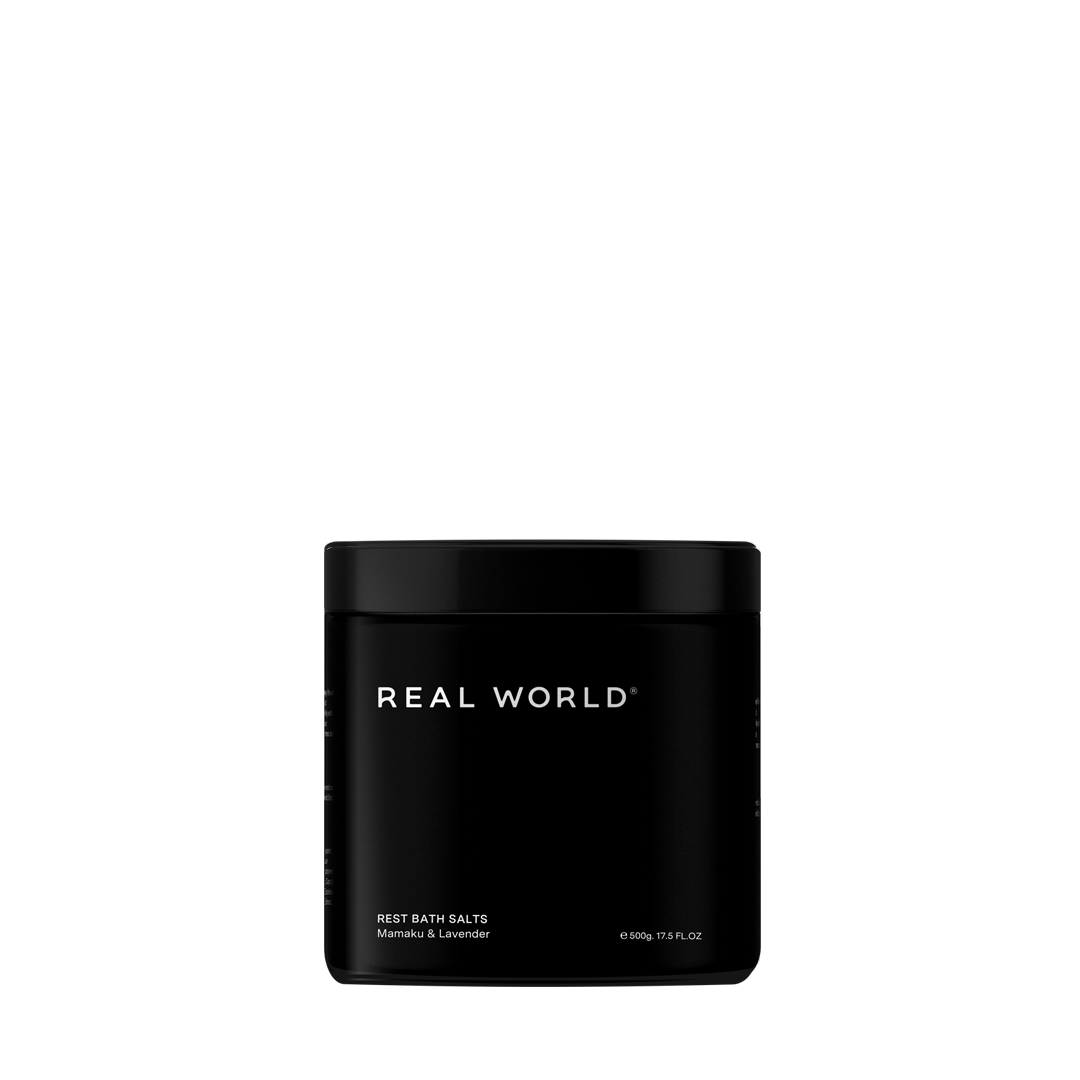 Real World Bath Salts 500g - Mamaku & Lavender
