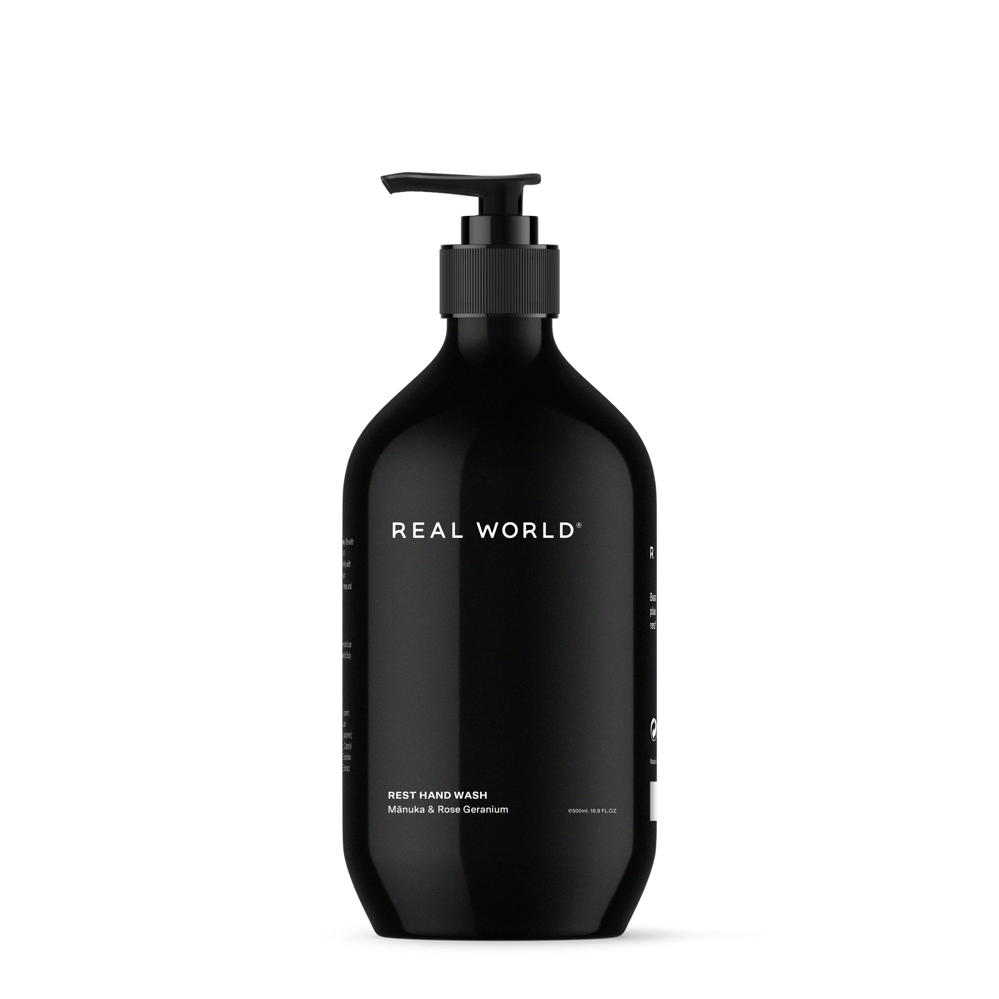 Real World Hand Wash 500ml - Manuka & Rose Geranium