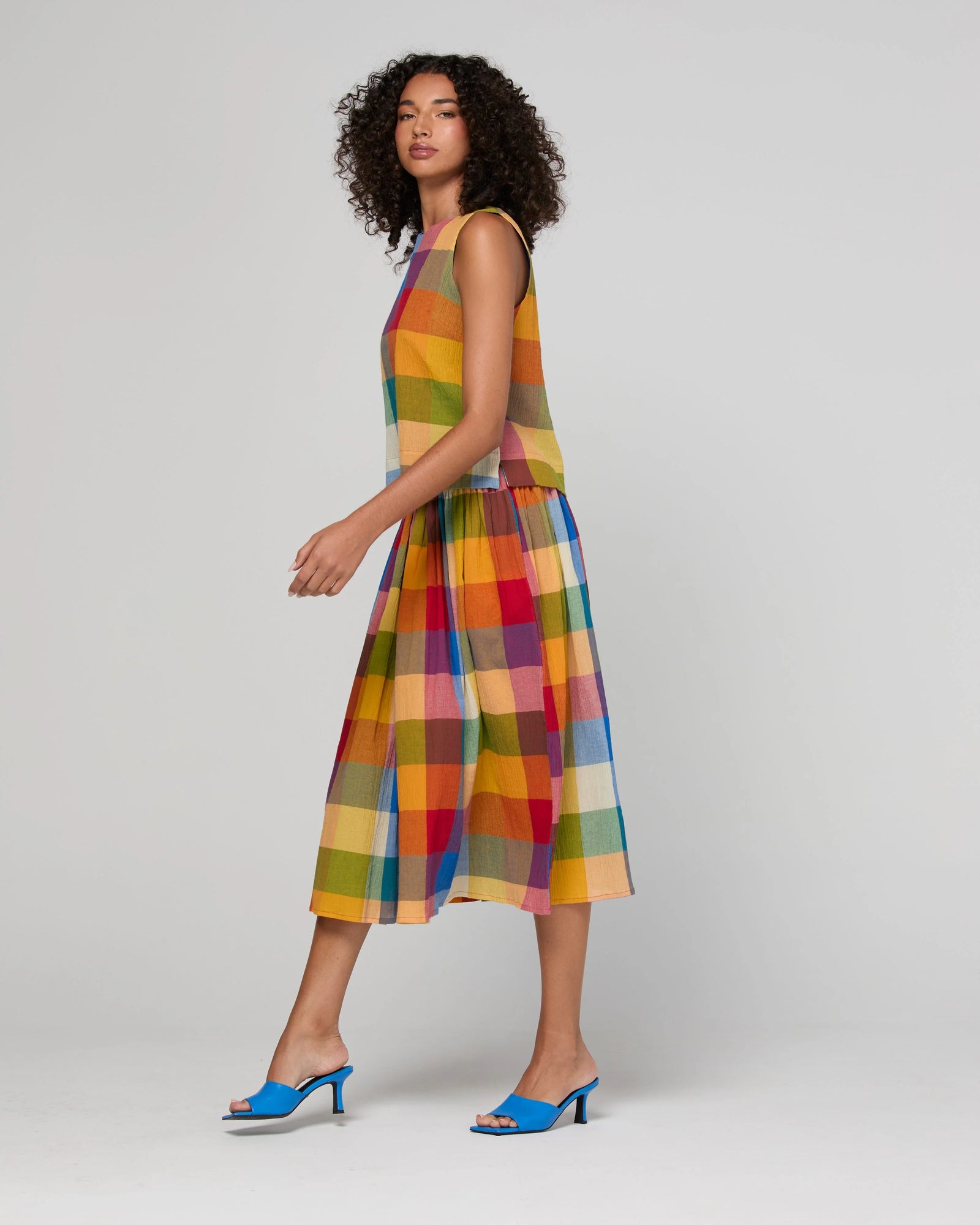 Boom Shankar Sami Skirt -  Kingston Check