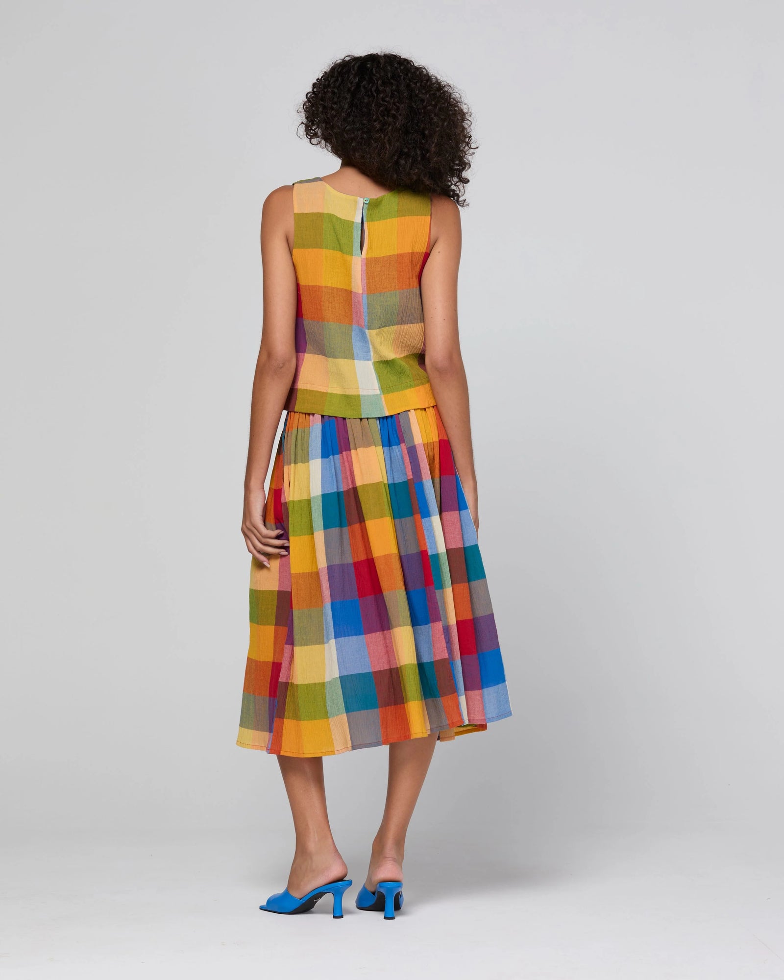 Boom Shankar Sami Skirt -  Kingston Check
