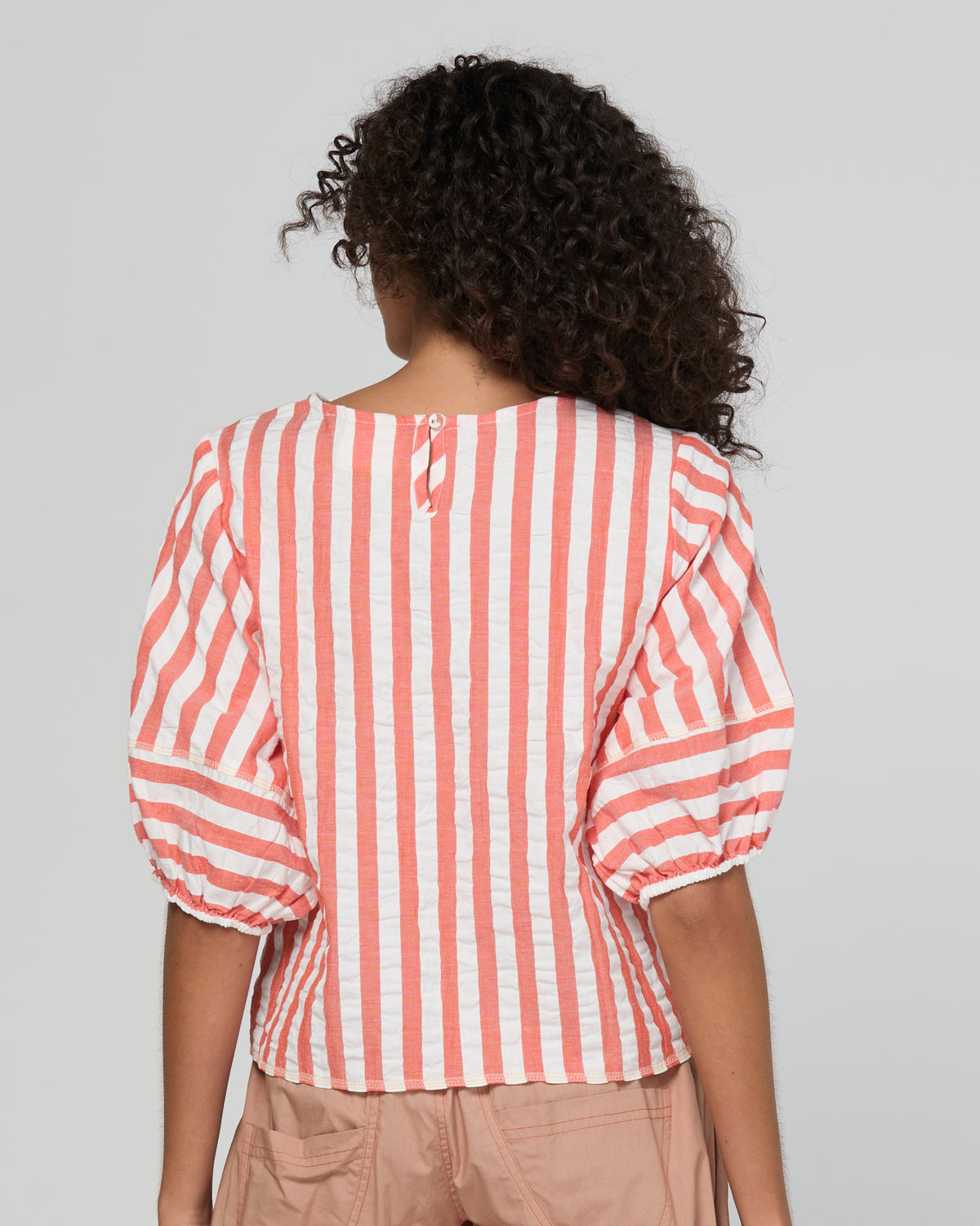 Boom Shankar Ava Top - Watermelon Stripe