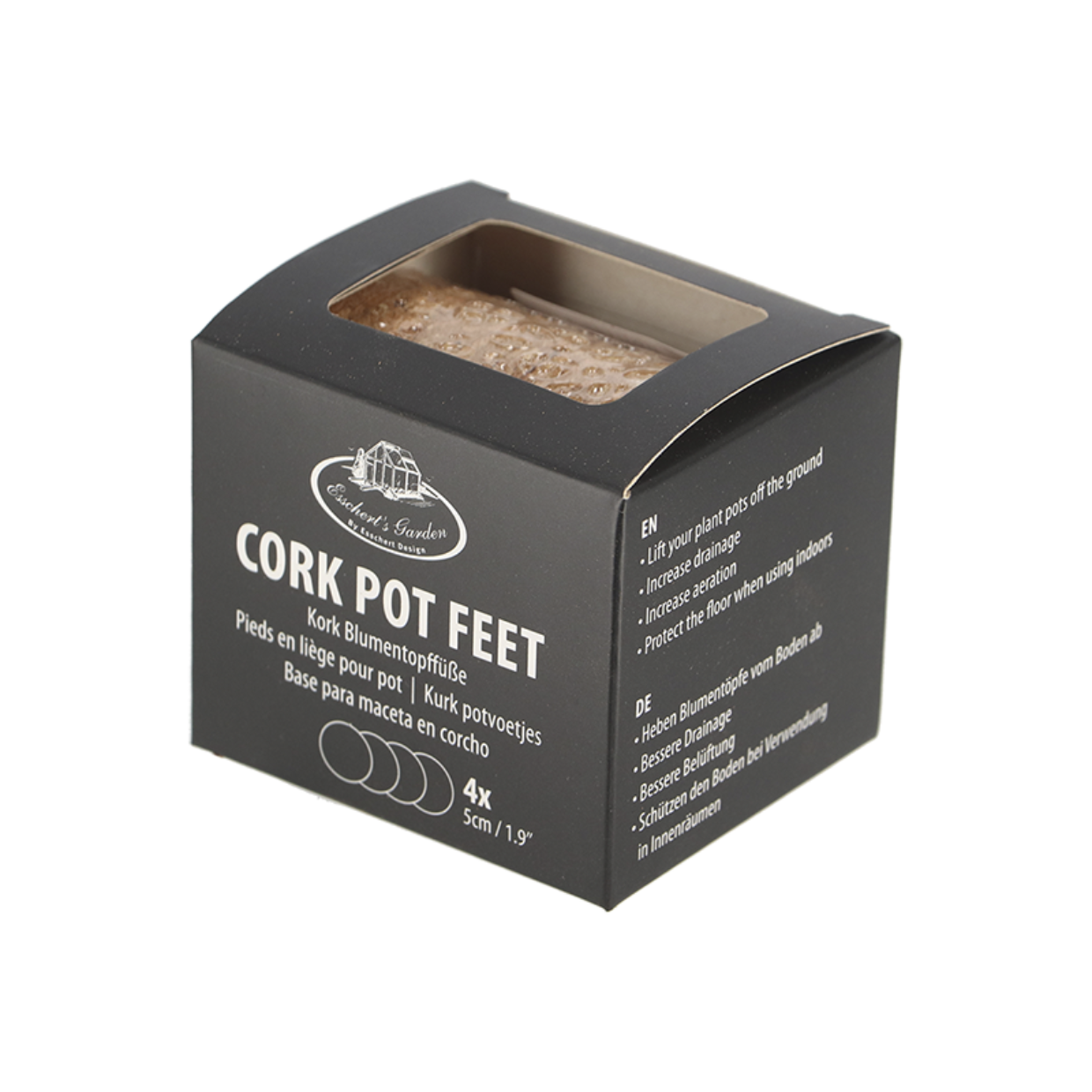 Esschert Design Plant Pot Cork Feet