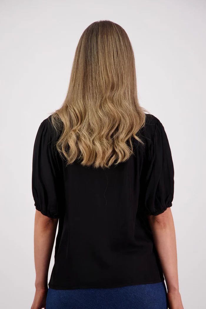 Briarwood Saffron Top - Black