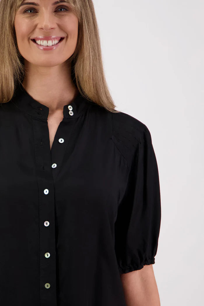 Briarwood Saffron Top - Black