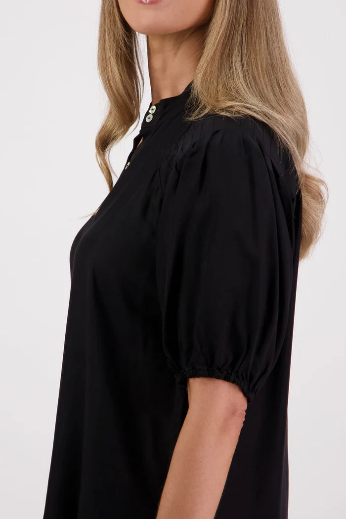 Briarwood Saffron Top - Black