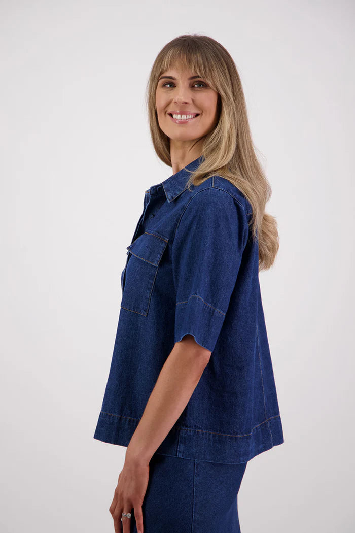 Briarwood Syd Top - Denim