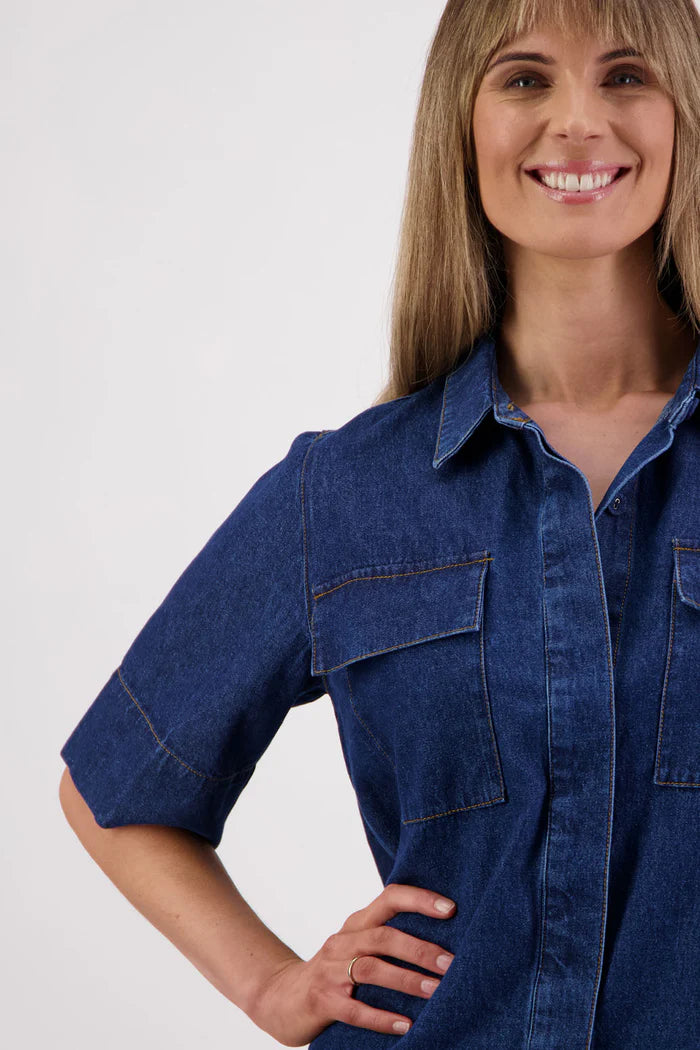 Briarwood Syd Top - Denim