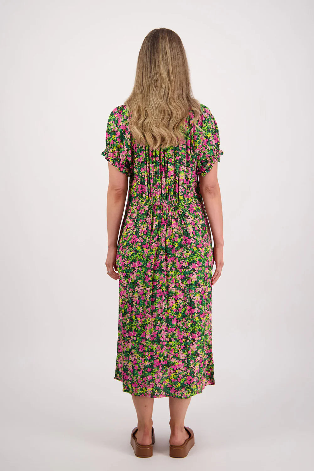Briarwood Sasha Dress - Pansy print