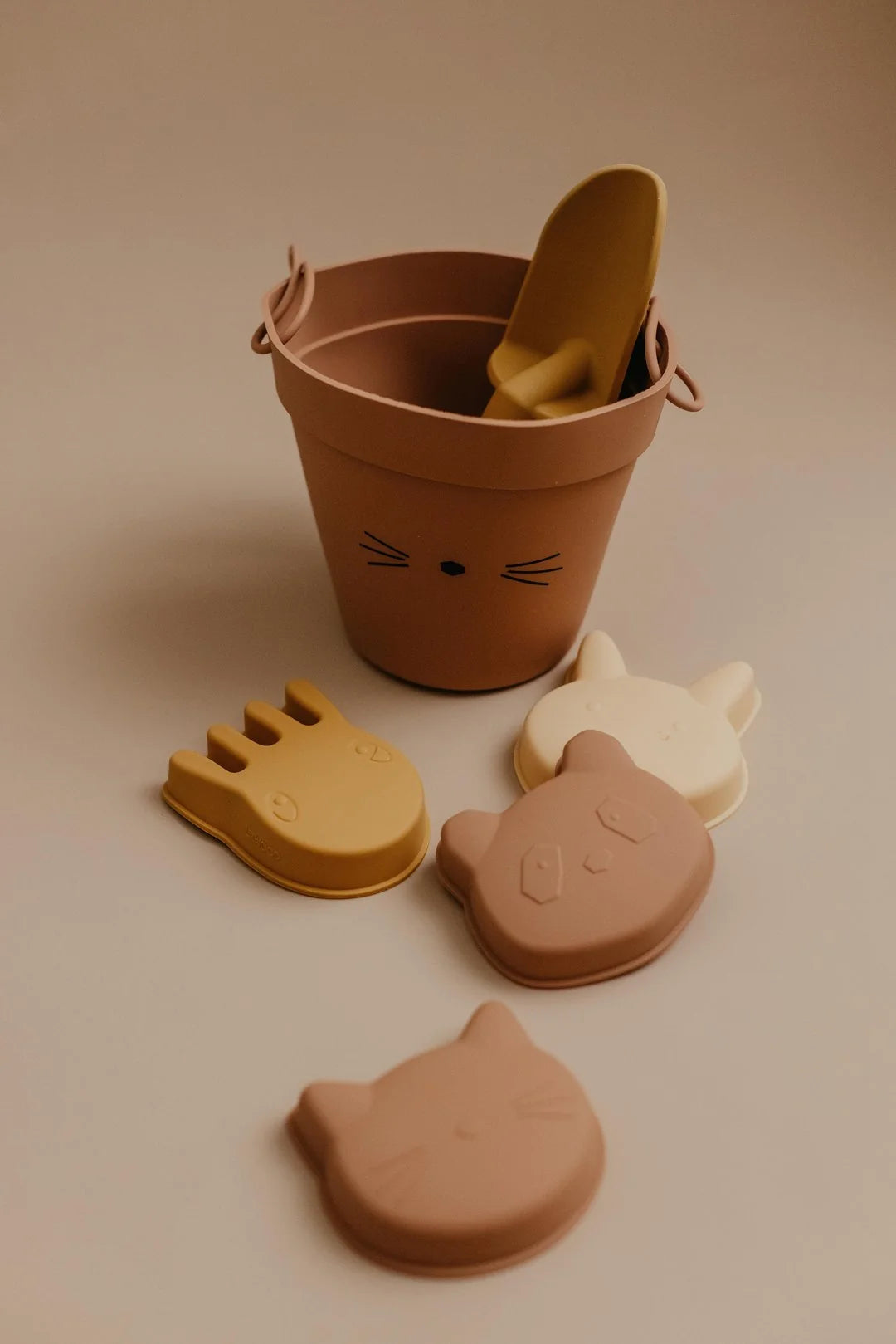 Classical Child Beach Bucket Set - Pink Cat