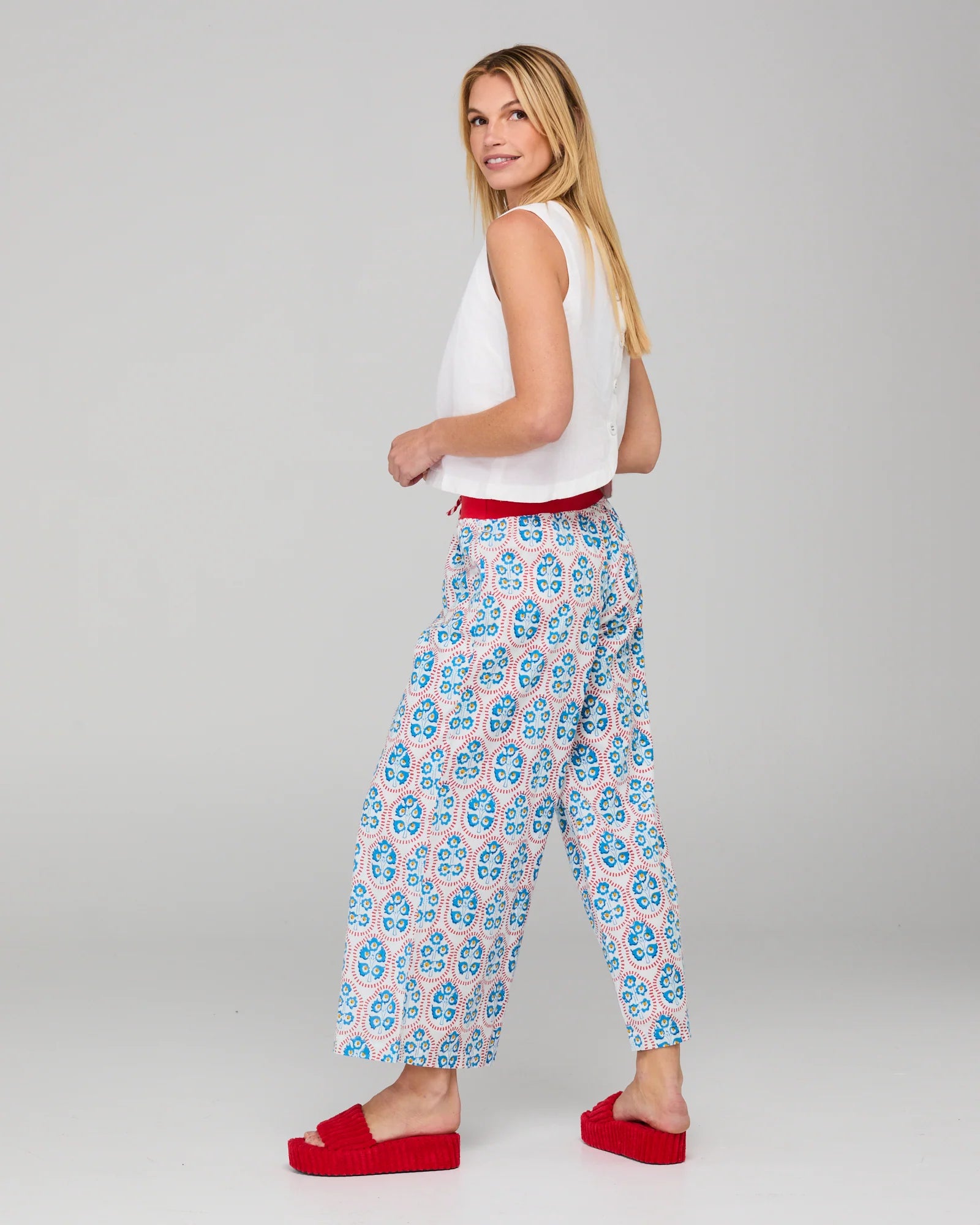 Boom Shankar Ria Pant - Emilia White