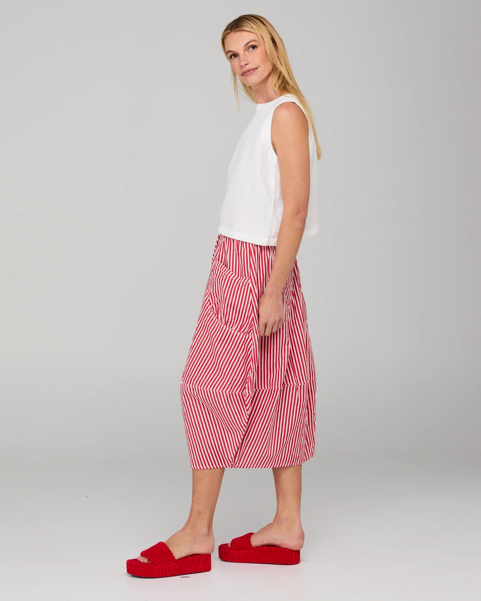 Boom Shankar Guru Skirt - Emilia Stripe