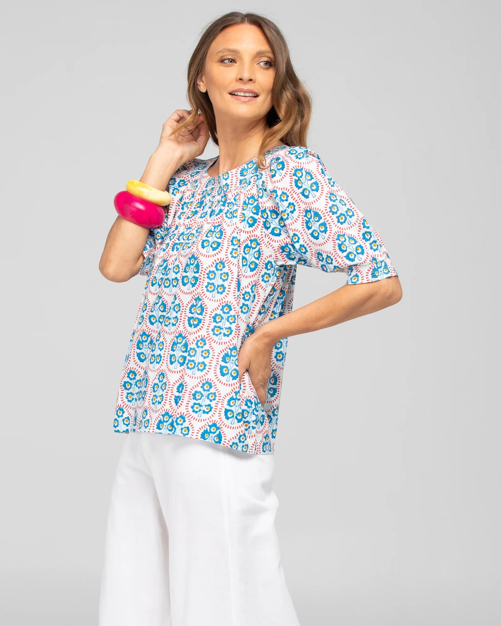 Boom Shankar Bliss Top - Emilia White