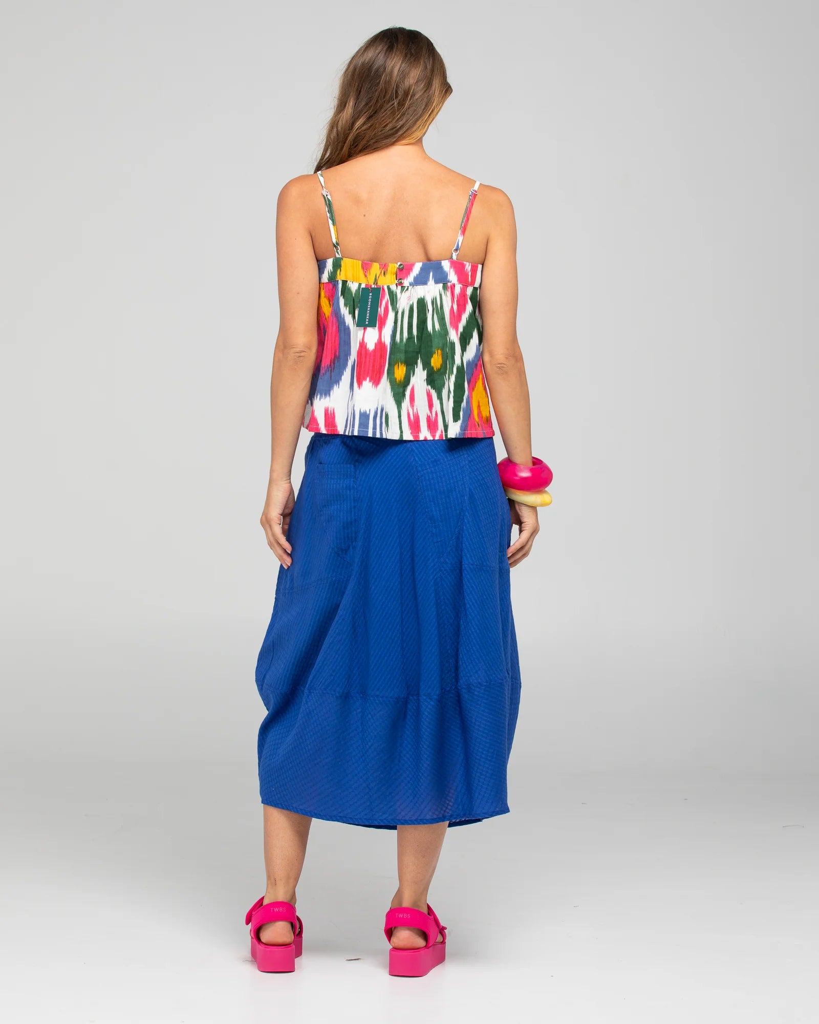 Boom Shankar Guru Skirt - Blu