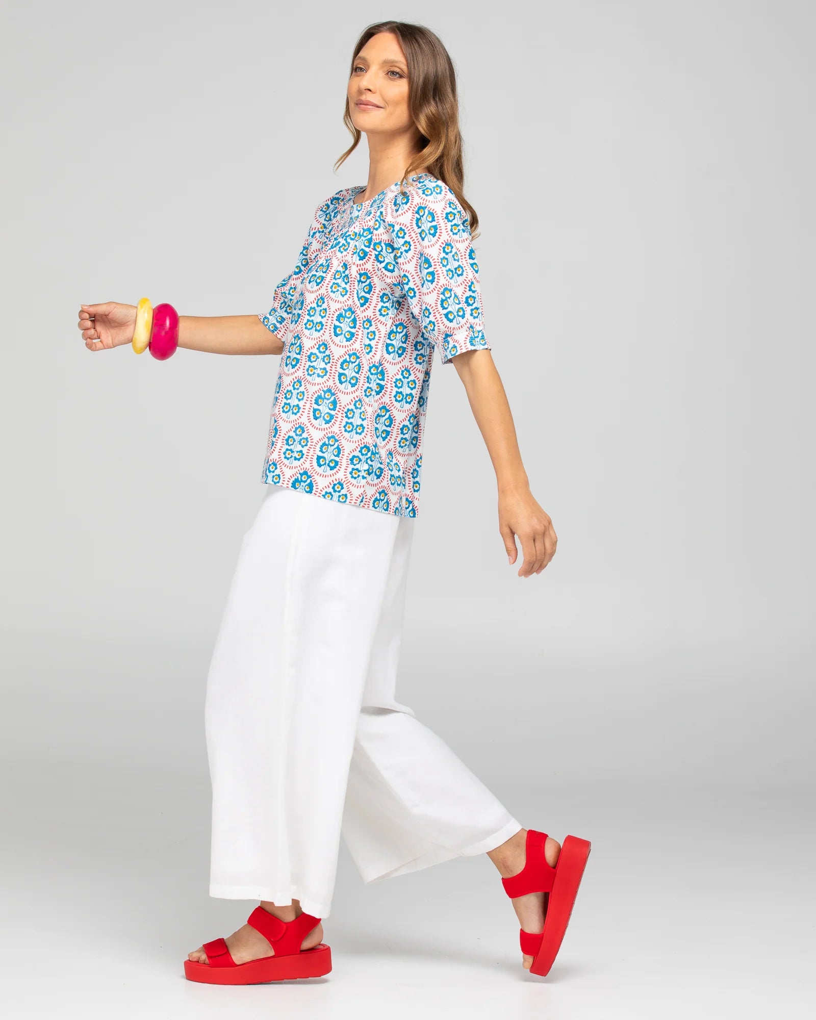 Boom Shankar Bliss Top - Emilia White