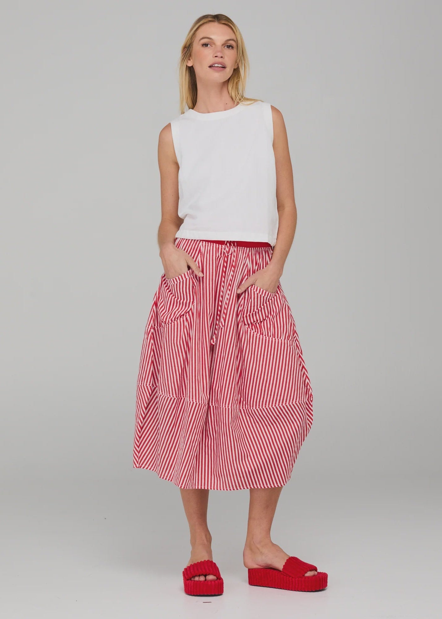 Boom Shankar Guru Skirt - Emilia Stripe