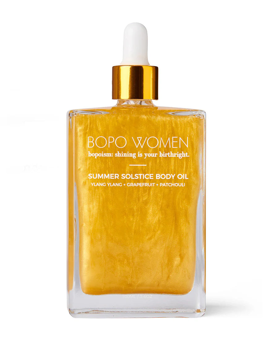Bopo Women Body Oil 100ml - Summer Solstice Gold