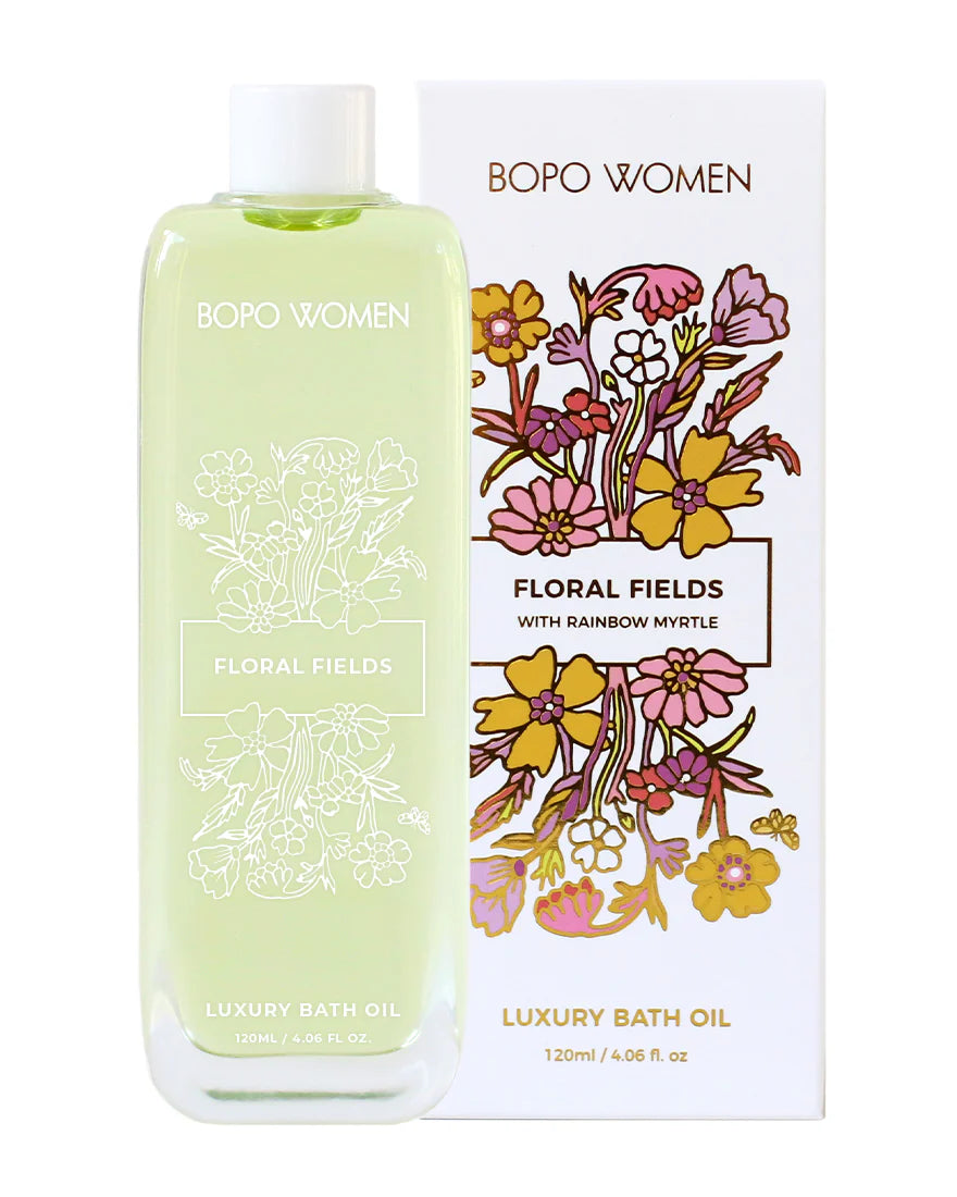 Bopo Women Floral Fields Luxury Bath Oil