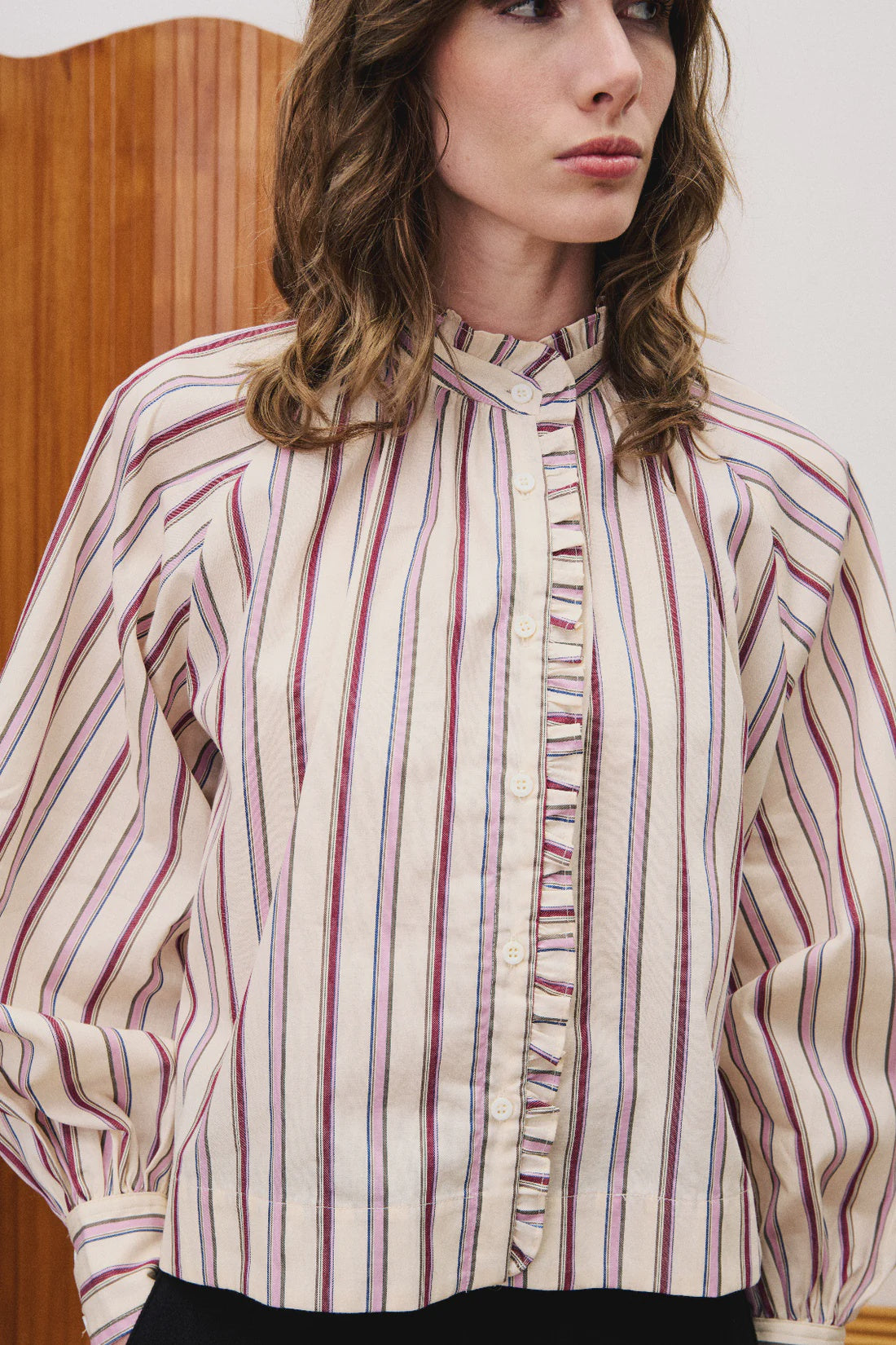 FRNCH Molly Shirt - Creme