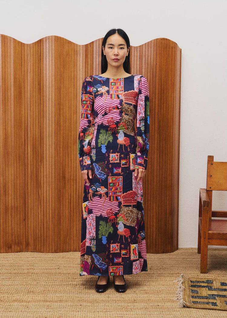 FRNCH Cattleya Dress - Salon Nuit