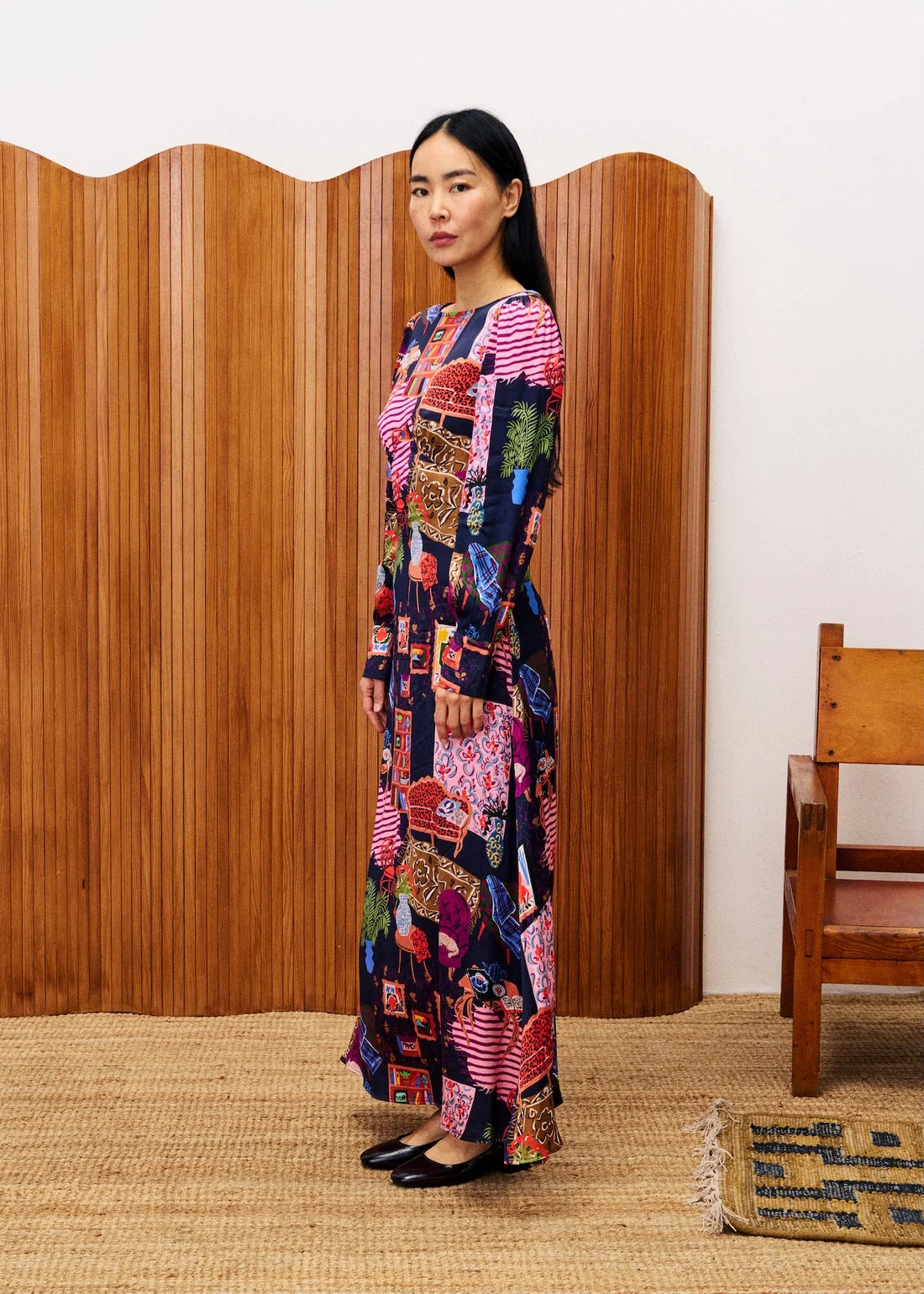 FRNCH Cattleya Dress - Salon Nuit