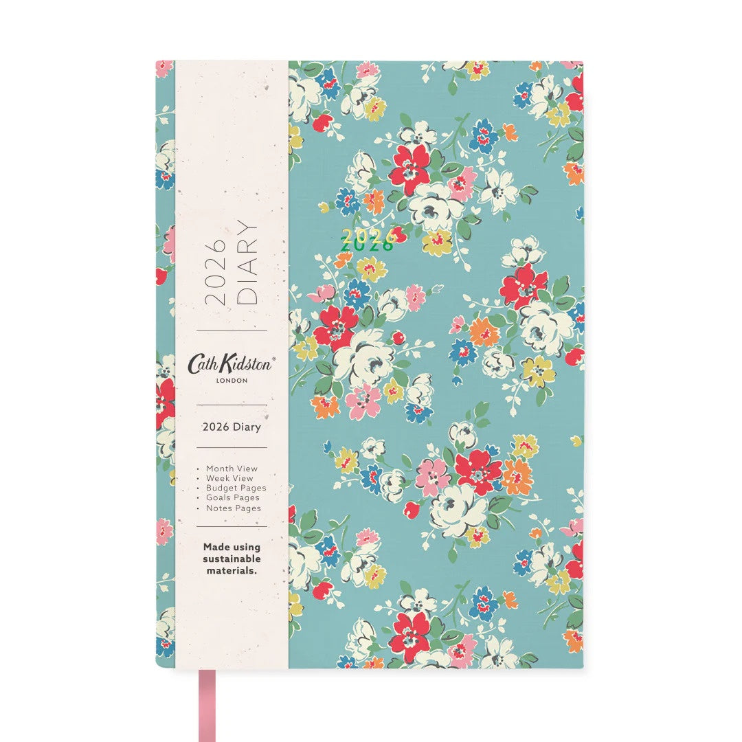 Cath Kidston A5 2026 Weekly Diary - Clifton Rose