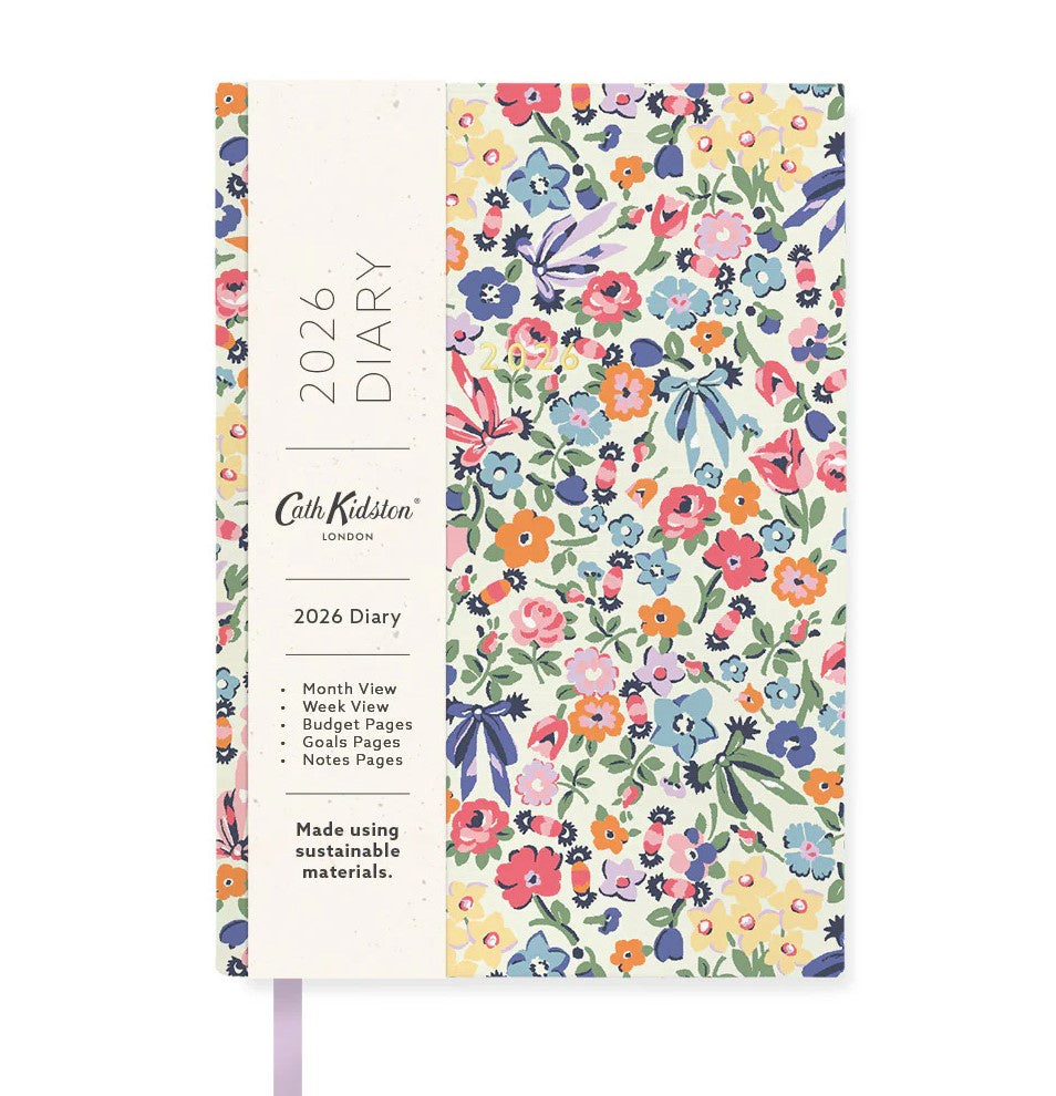 Cath Kidston A5 2026 Weekly Diary - Floral Ditsy