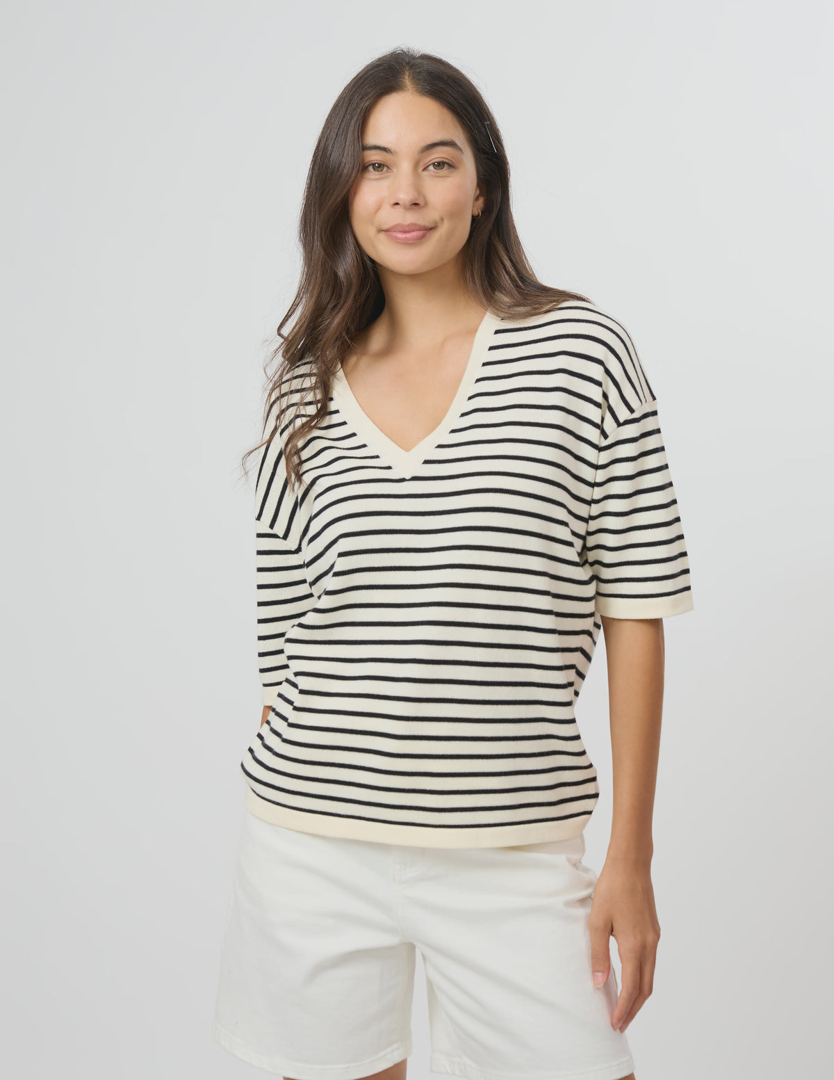 Stella &amp; Gemma Celine Knit - Ivory/Black