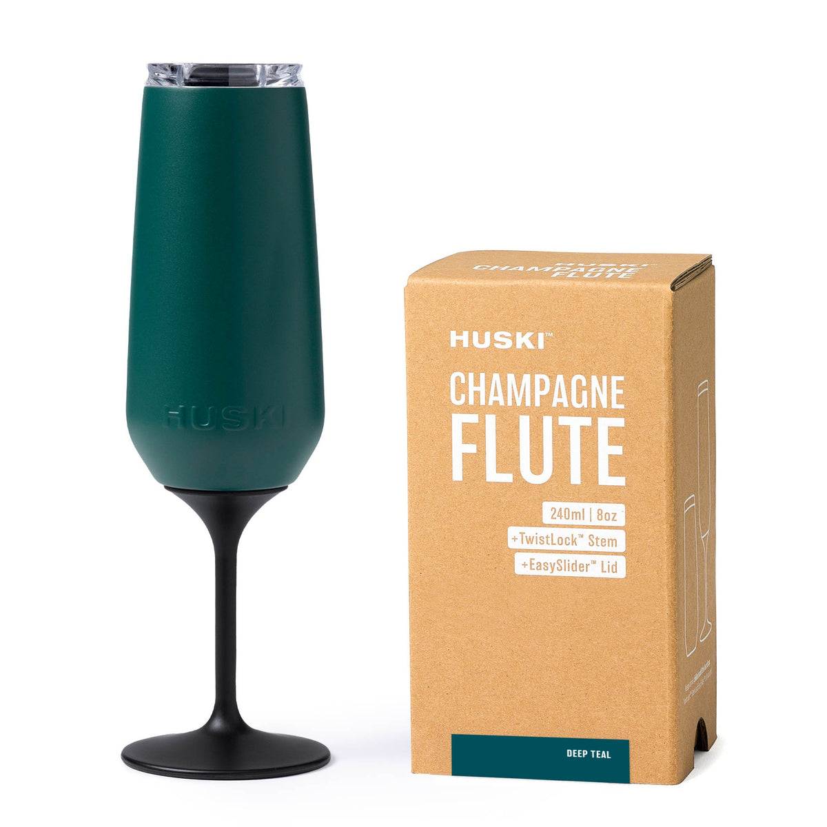 Huski Champagne Flute Limited Edition - Deep Teal