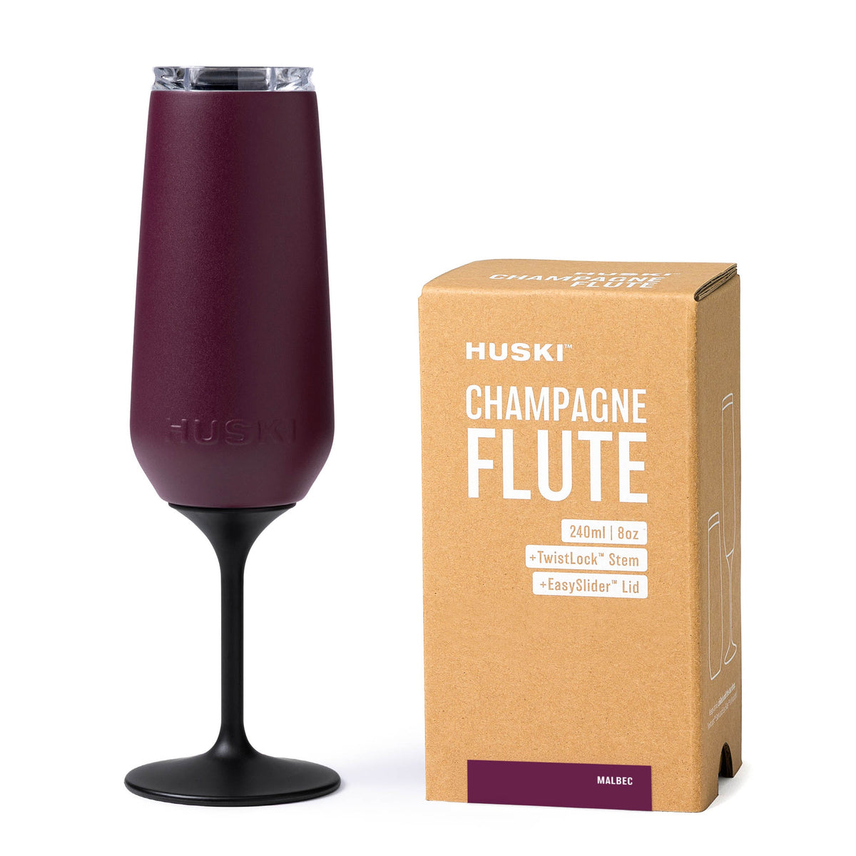 Huski Champagne Flute Limited Edition - Malbec