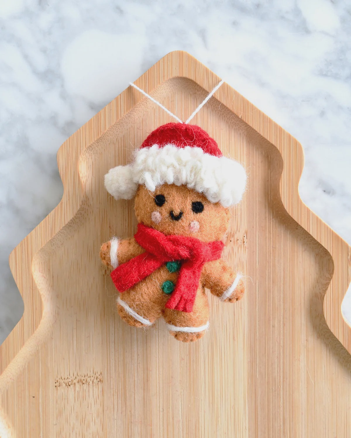 Felt Christmas Decoration - Ginderbread Boy