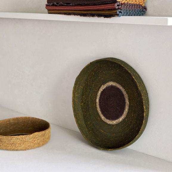 Citta Pinto Basket 28cm - Ivy/Mulberry