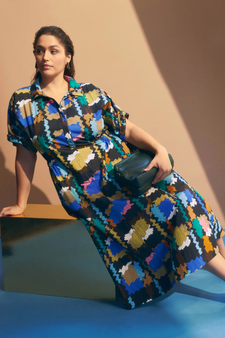 Elk Aart Dress - Suma Print