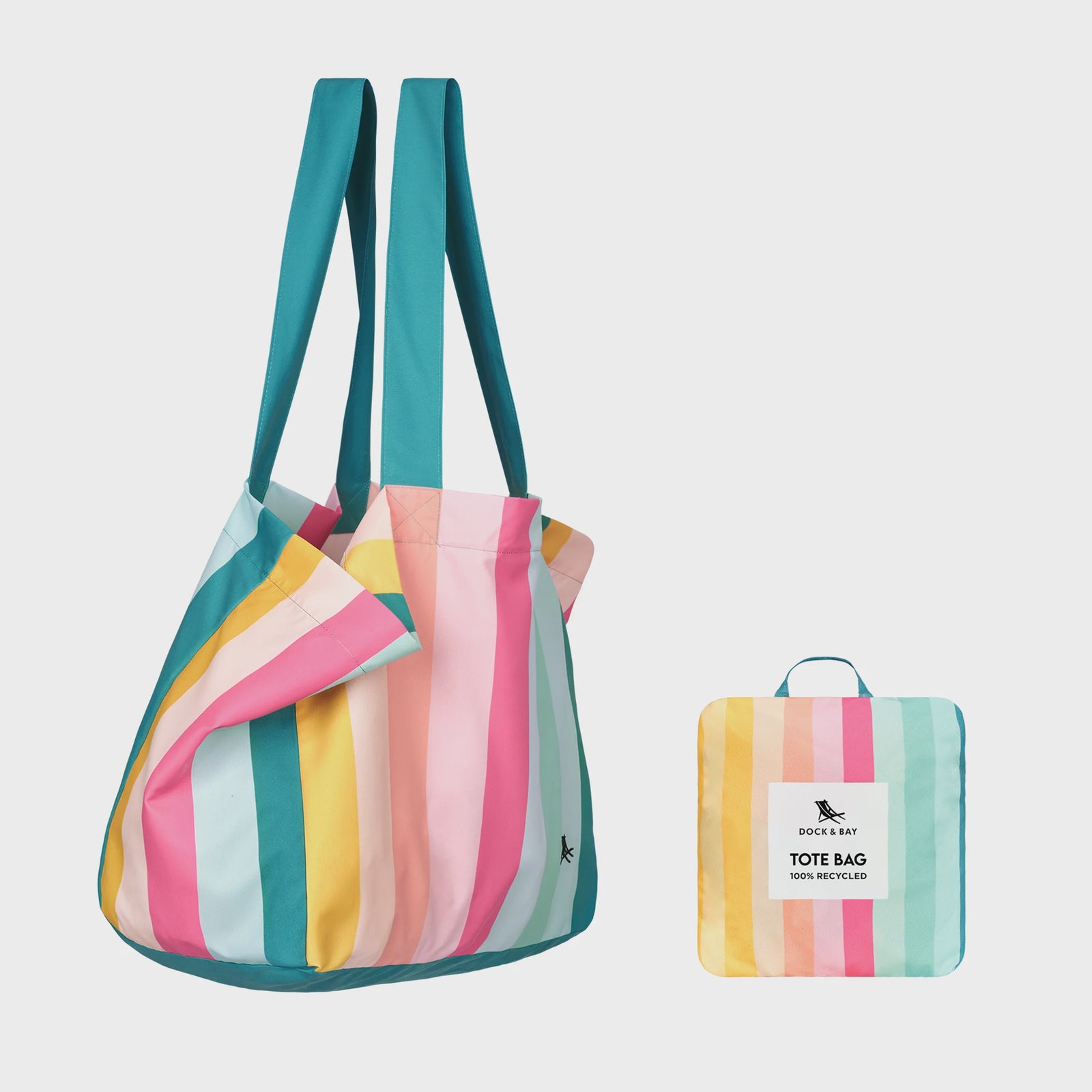 Dock & Bay Beach Tote - Coastal Candy M
