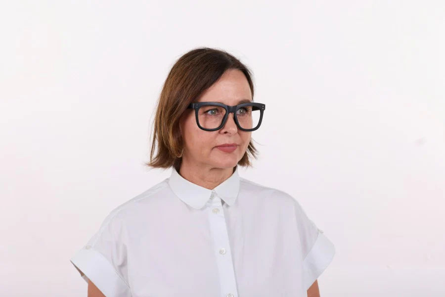 Daily Eyewear 11am Reading Glasses - Black