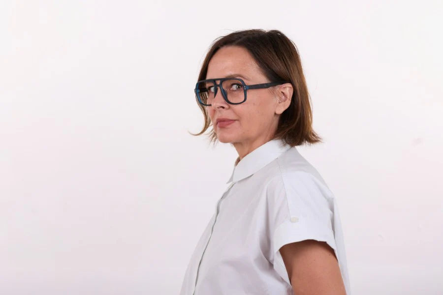 Daily Eyewear 12pm Reading Glasses - Blue