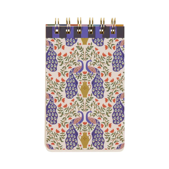 Designworks Ink Wire Notepad - Peacock