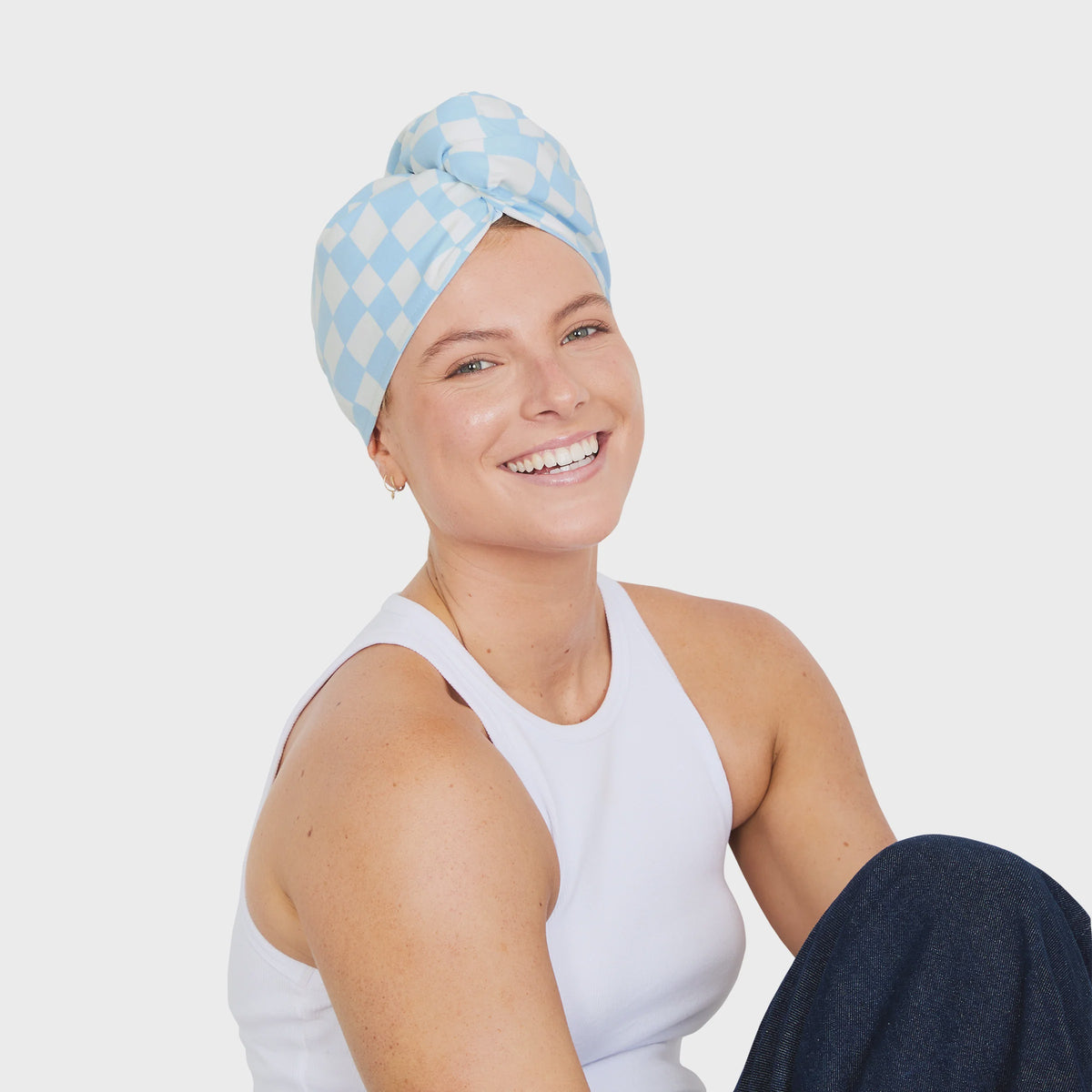 Dock & Bay Hair Wrap -Surf Check