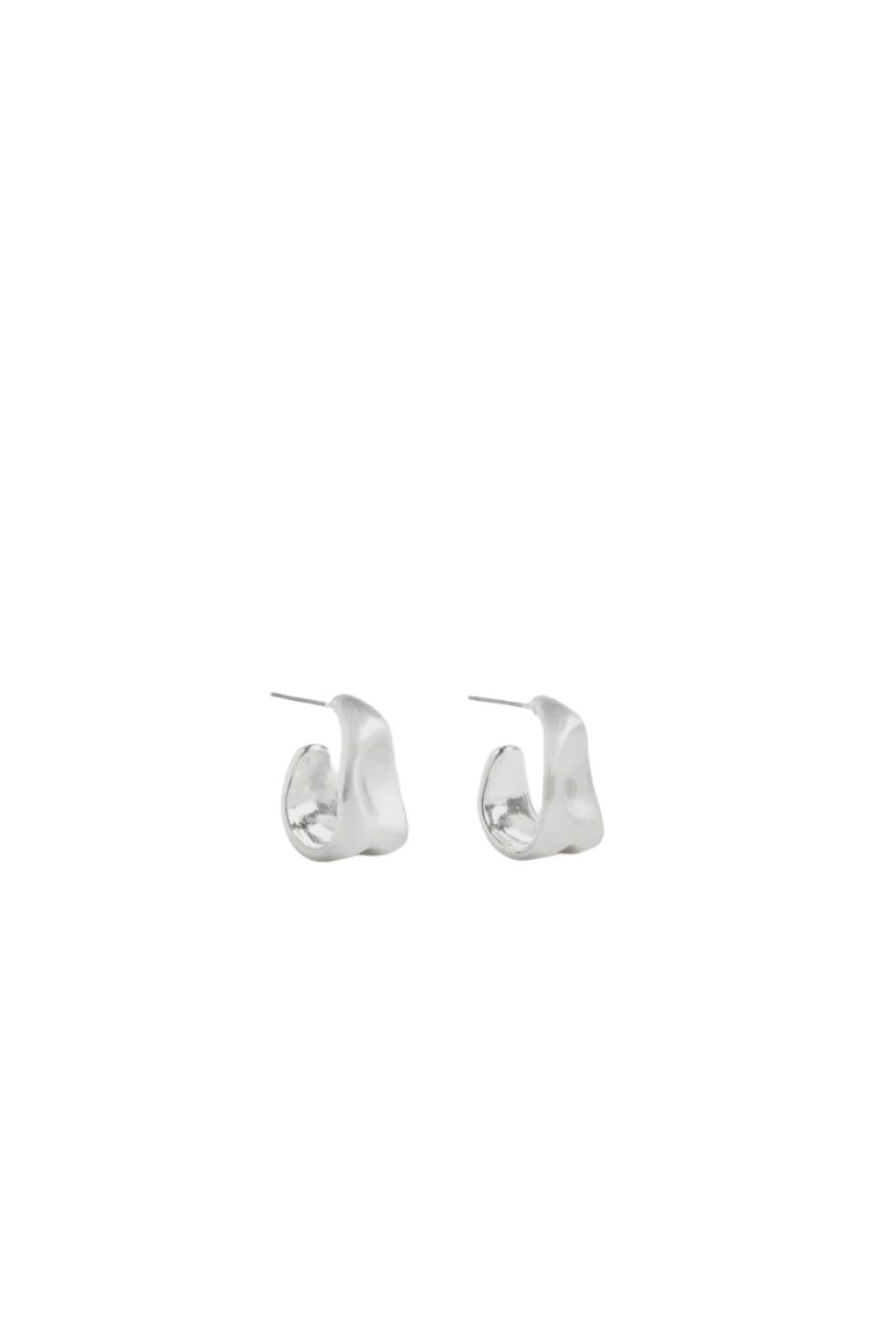 Elk Feven Small Hoop Earring - Silver