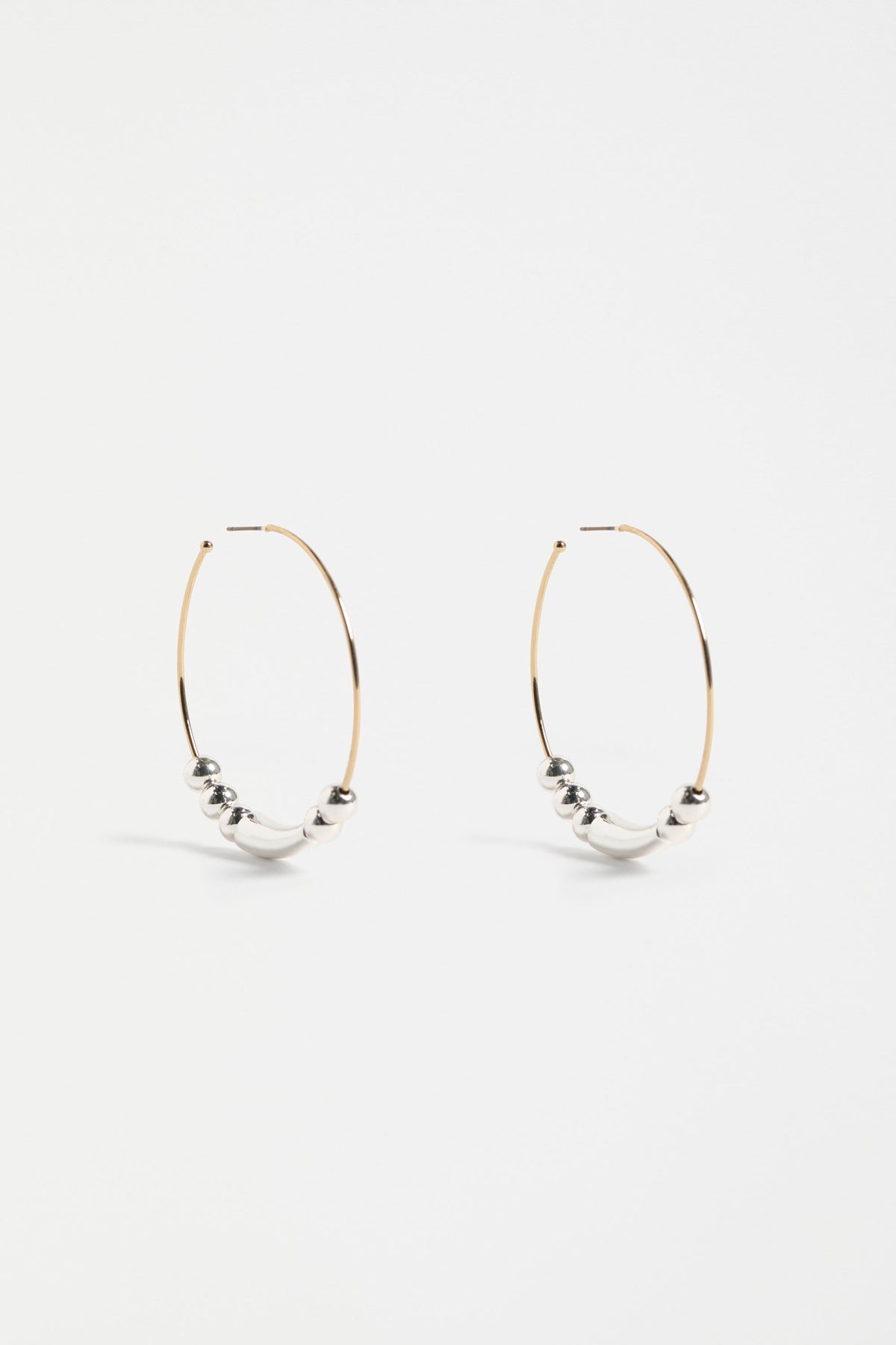 Elk Enna Large Hoop Earring - Gold
