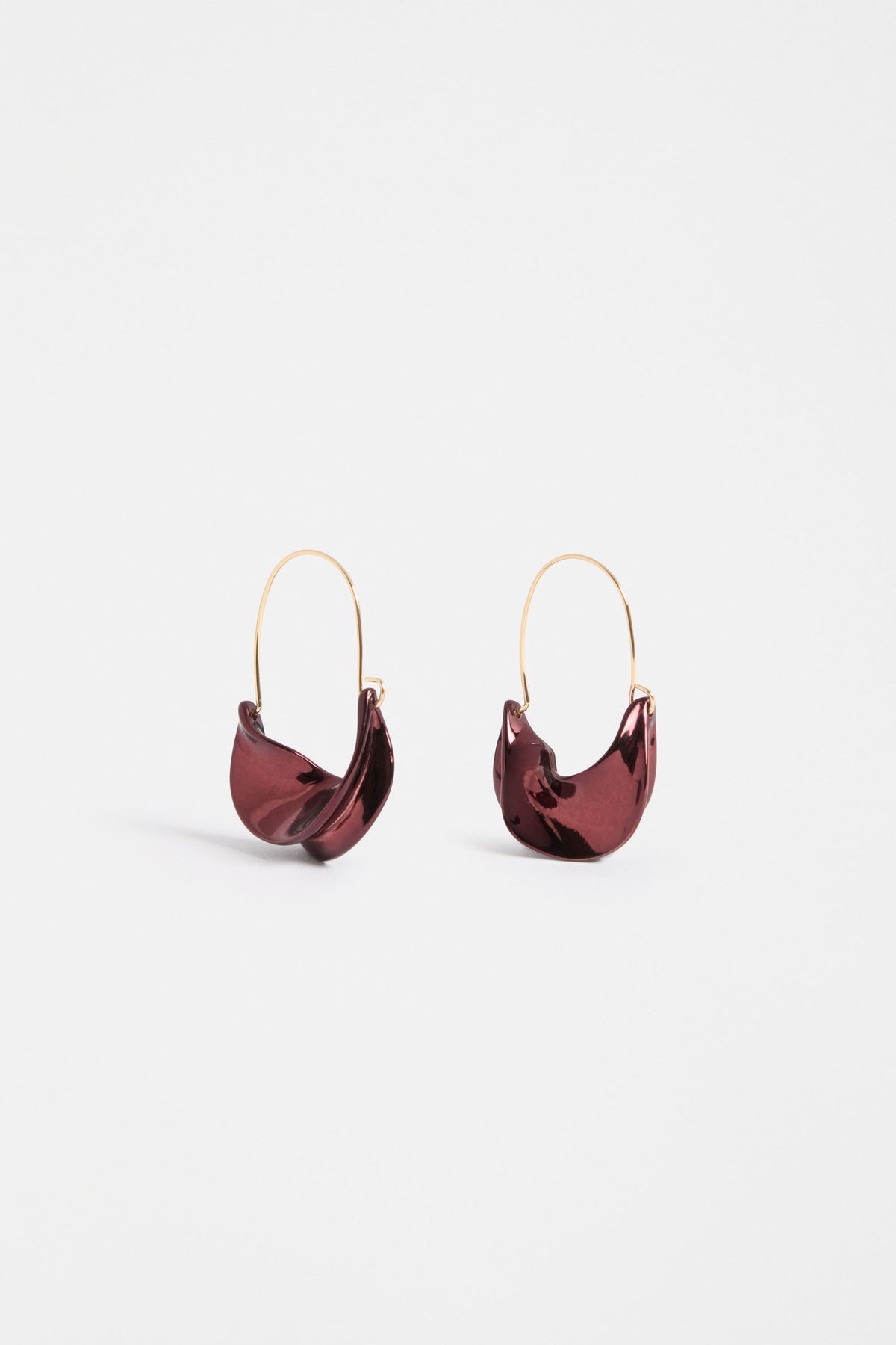 Elk Siita Hoop Earring - Espresso