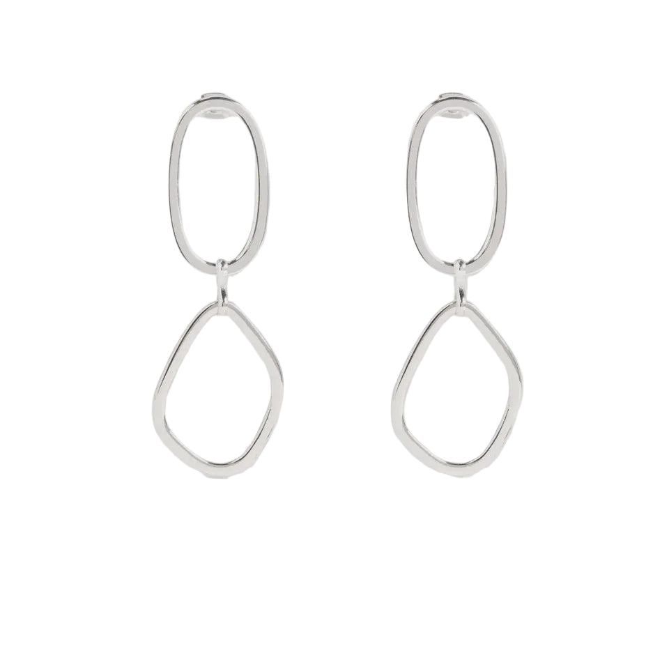 Elk Boden Earrings - Silver 