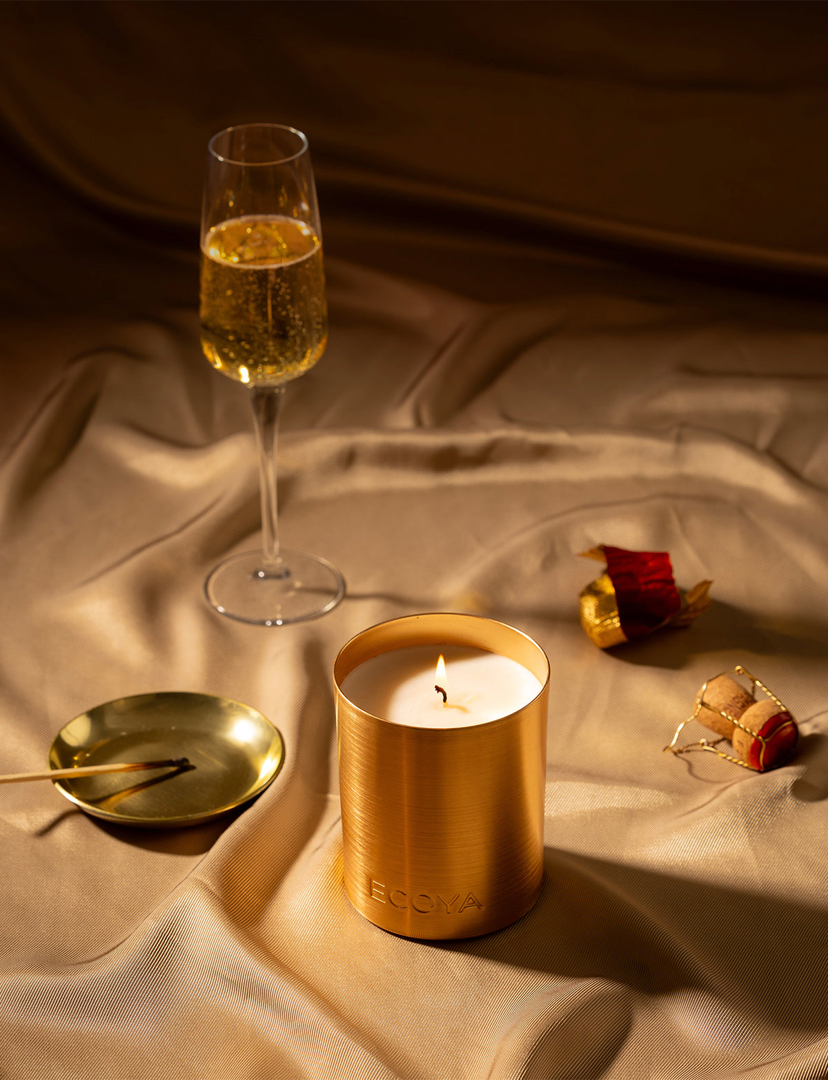 Ecoya Goldie Candle 460g - Fresh Pine