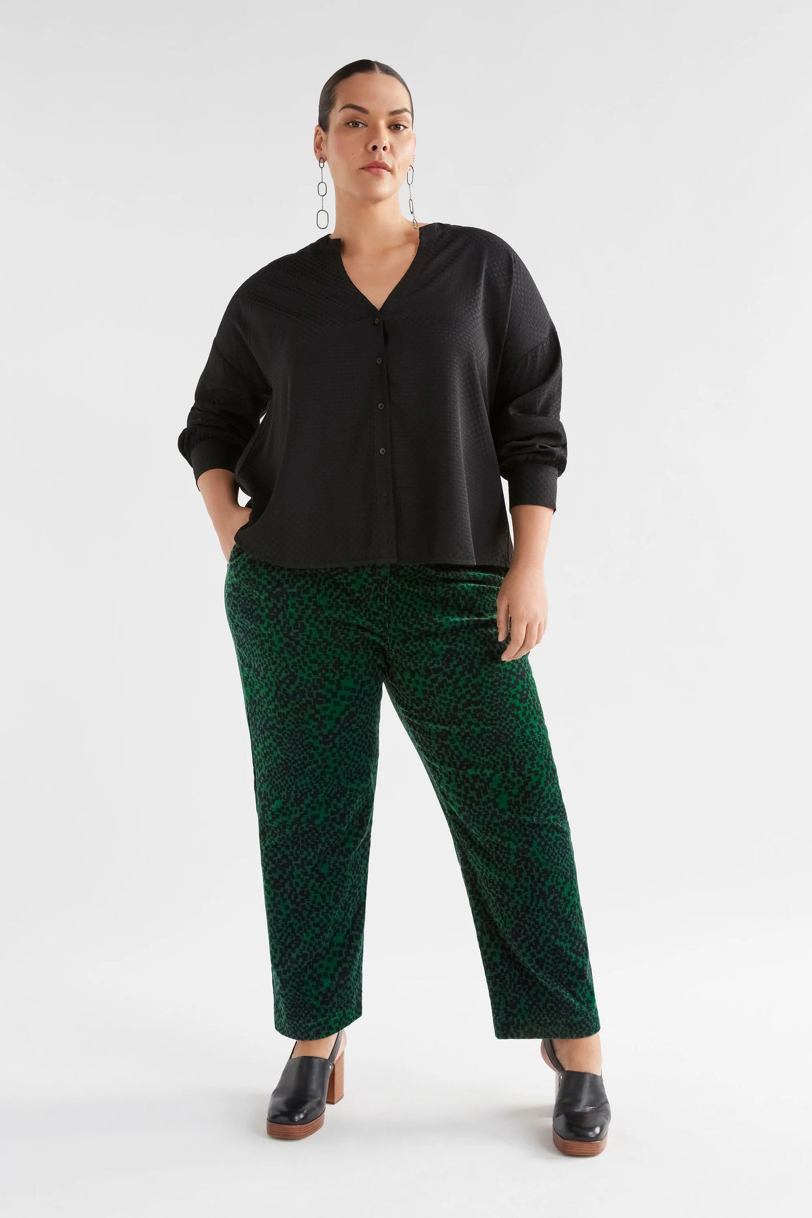 Elk Oben Shirt - Black