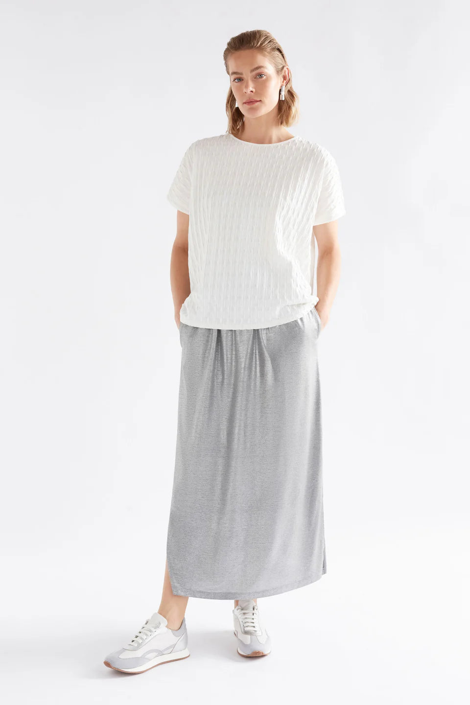 Elk Orta Boxy TShirt - White