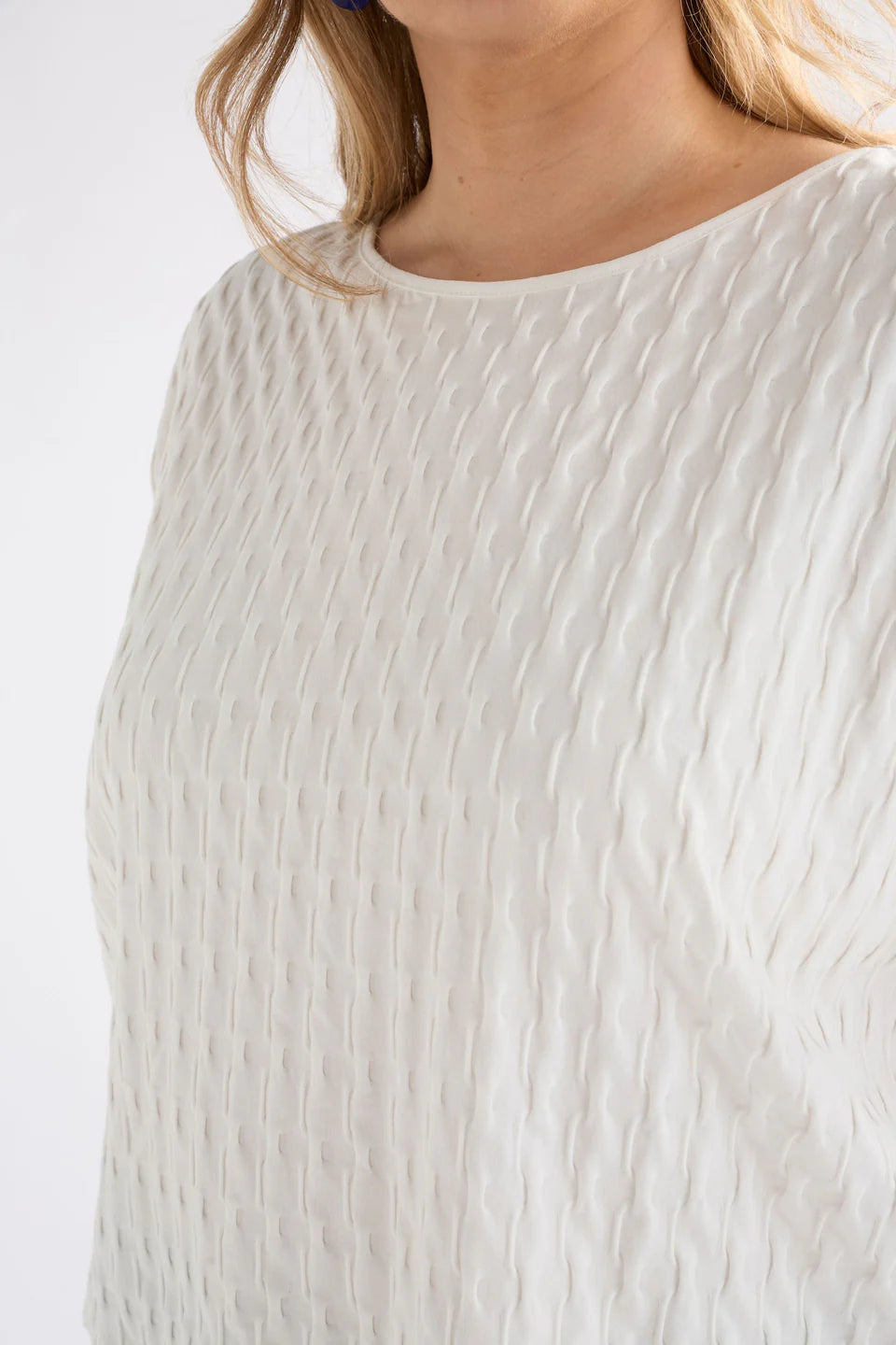 Elk Orta Boxy TShirt - White