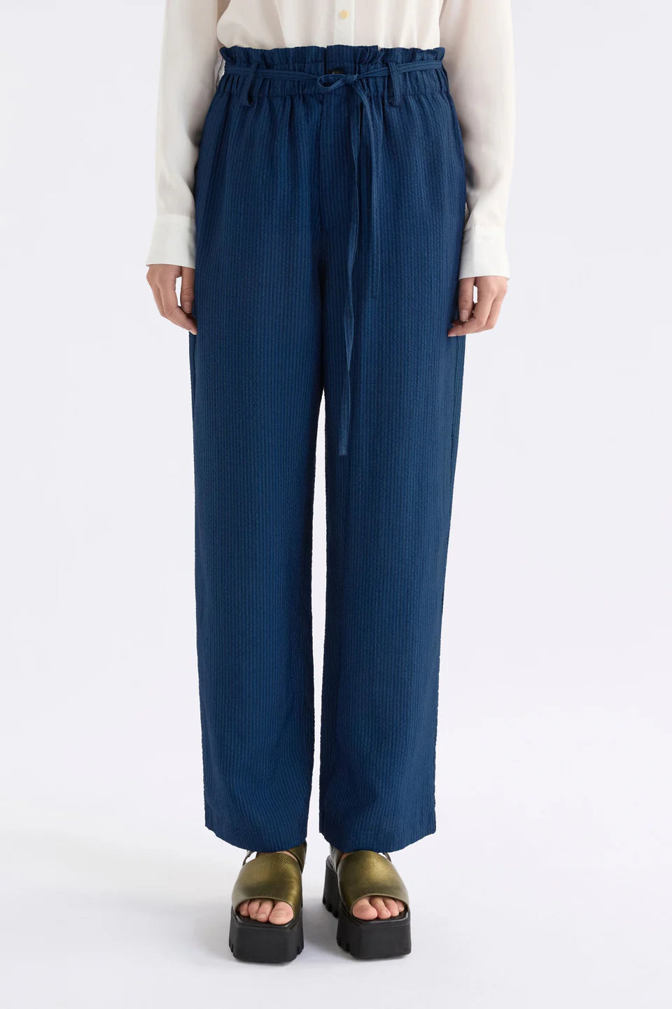 Elk Stolt Pant - Mid Wash