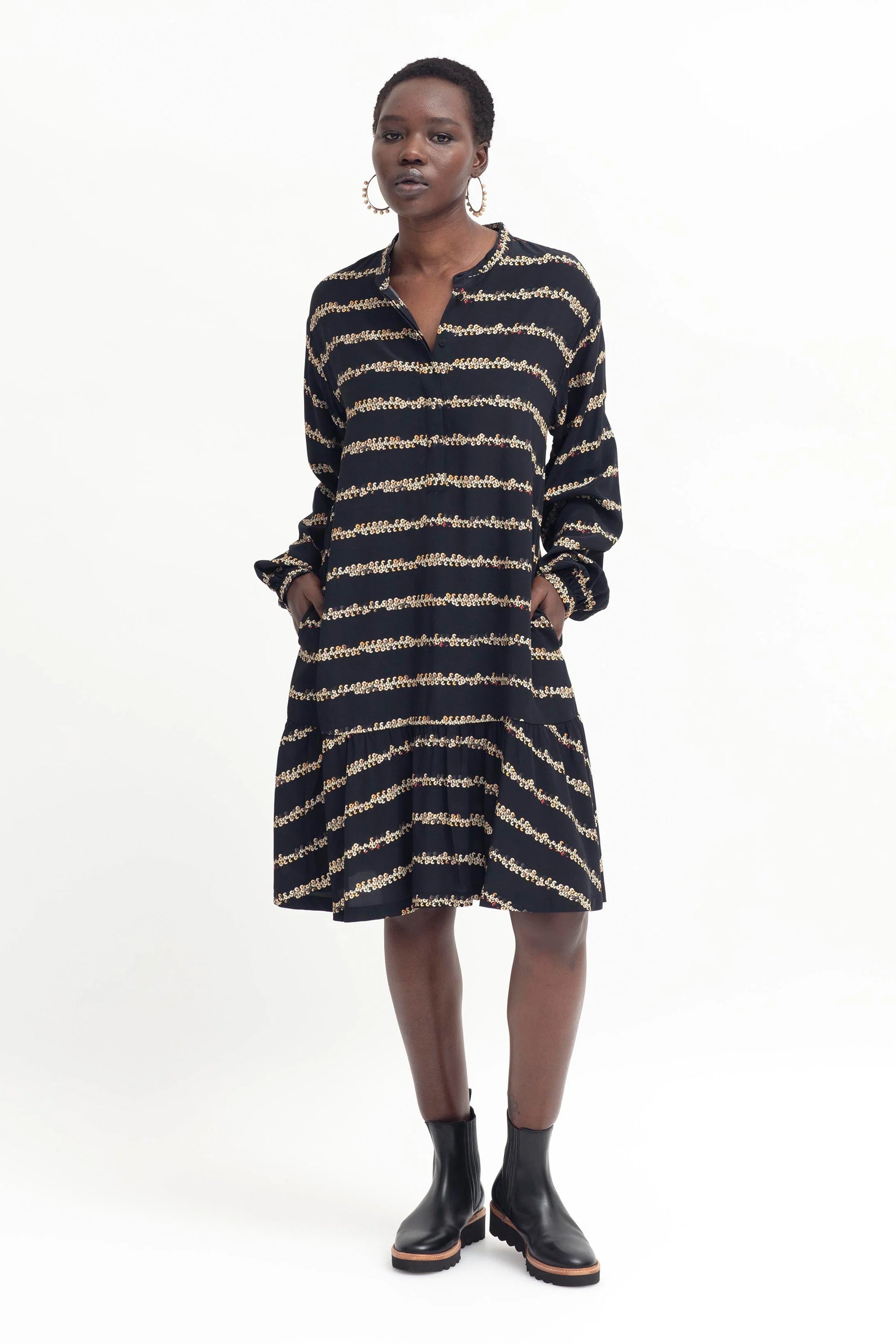 Elk Stryd Dress - Sequin Print