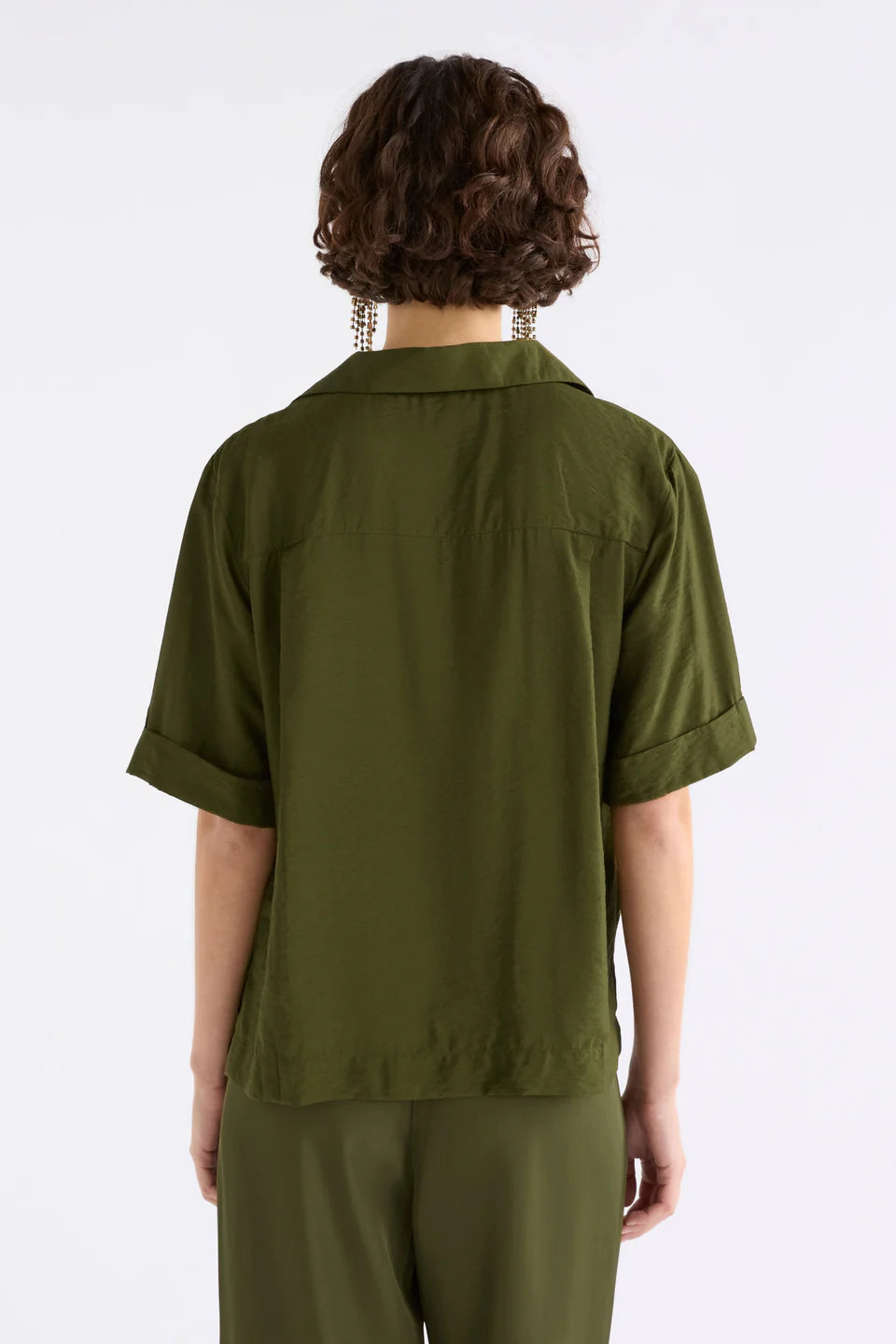 Elk Eine Shirt - Bright Olive